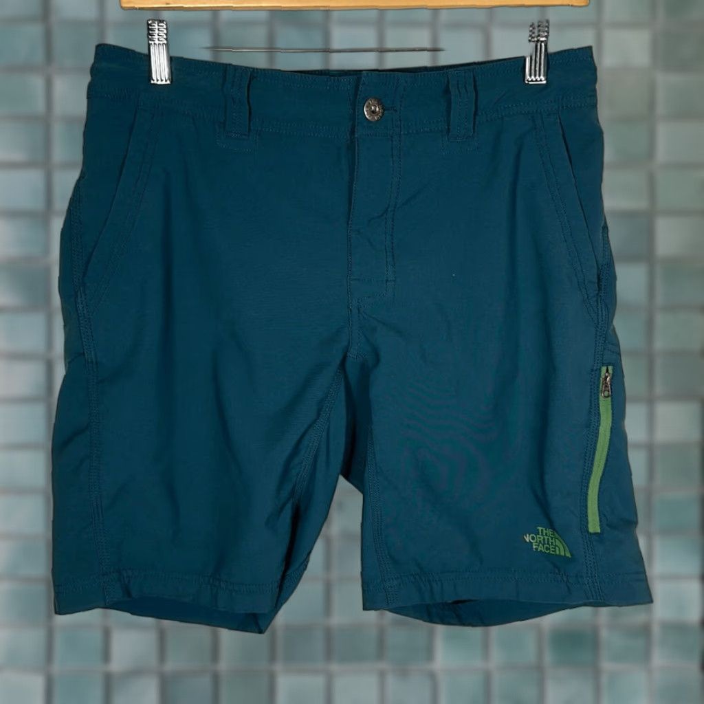 The North Face The North Face Pacific Creek Zion QuickDry Boardshorts Trunks Pockets 30 Green Gray Mens Size 30 Size US 30 / EU 46 - 1 Thumbnail