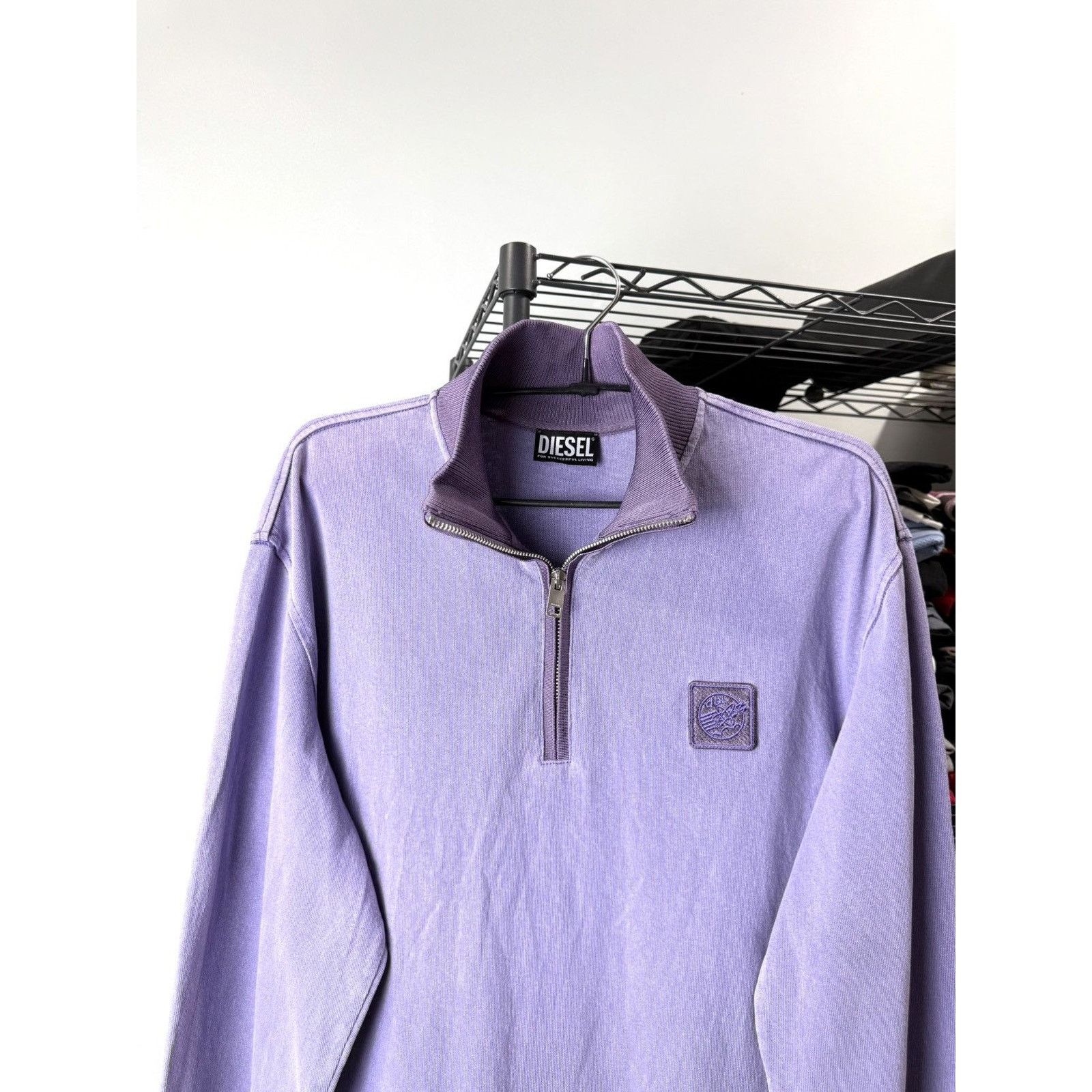 Diesel Diesel Fabric Stonewash Sweatshirt Y2K Retro Hype Size US L / EU 52-54 / 3 - 2 Thumbnail