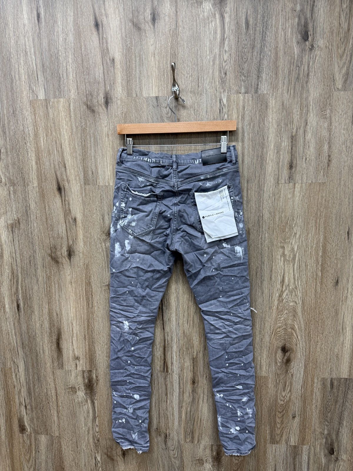 Purple Brand Purple Grey Denim Jeans Size US 29 - 8 Thumbnail
