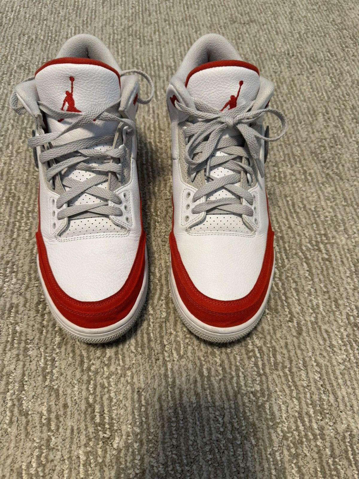 Jordan Brand Jordan 3 Tinker white university red Size US 11 / EU 44 - 4 Thumbnail