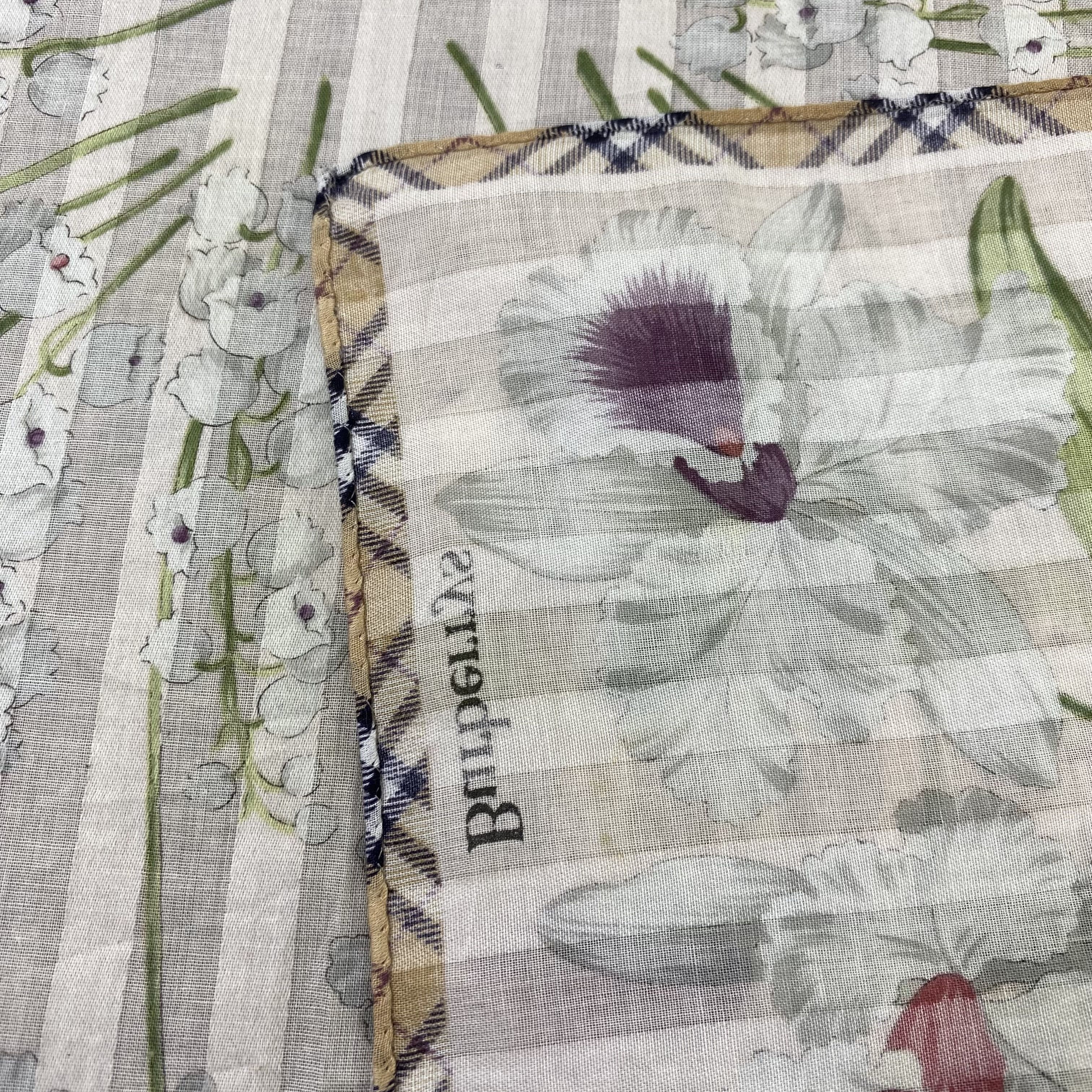Burberry Burberry Handkerchief Neckerchief Bandana-B1630 Size ONE SIZE - 6 Thumbnail