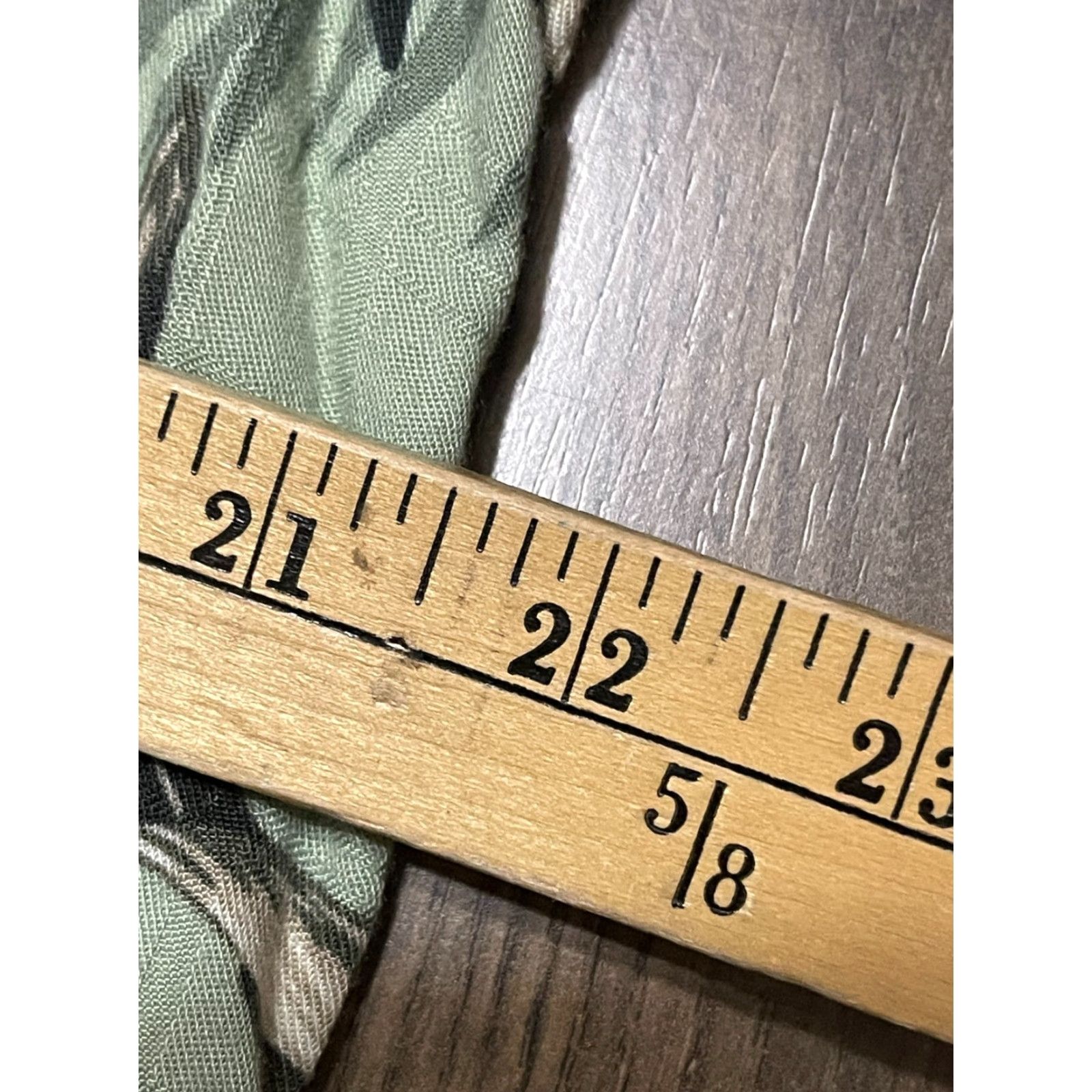 Vintage Consensus Button-Up Shirt, Men's Large Tall, Green Tan, Hawaiian, Casual Floral, Short Sleeve, Collared, Fall Spring Summer, Mens Size US L / EU 52-54 / 3 - 6 Thumbnail