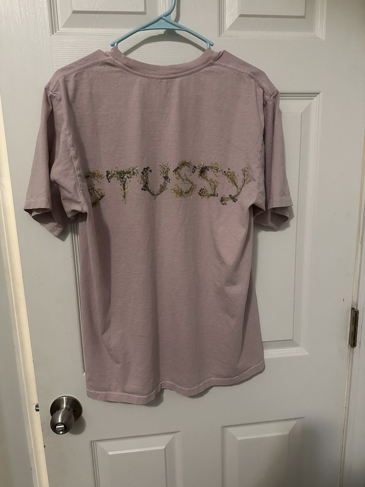 Stussy STÜSSY BOKAY PIGMENT DYE TEE Size M/Medium Blush Size US M / EU 48-50 / 2 - 2 Thumbnail