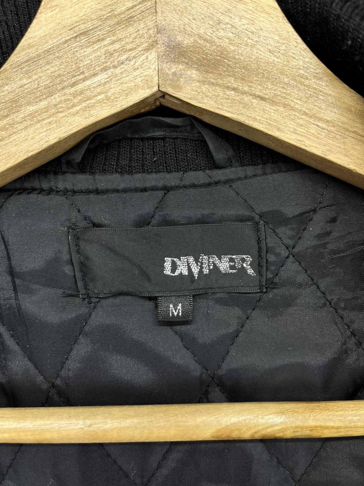 Japanese Brand Vintage Diviner Japan Skull Punk Varsity Jacket Size M / US 6-8 / IT 42-44 - 12 Thumbnail