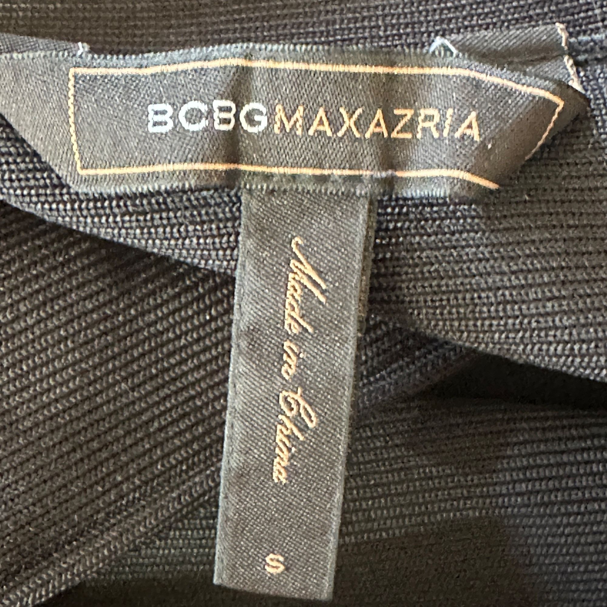 Bcbgmaxazria BCBGMaxazria Black Bandage Mini Skirt Small Size 27" / US 4 / IT 40 - 4 Thumbnail