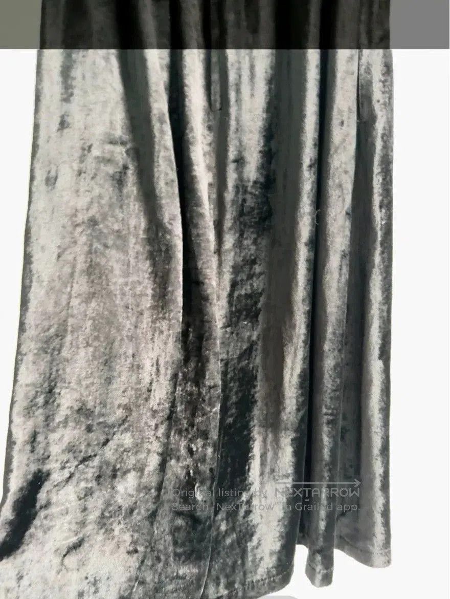 Comme des Garcons Comme des Garçons Black Velvet Skirt. Size 23" - 5 Thumbnail