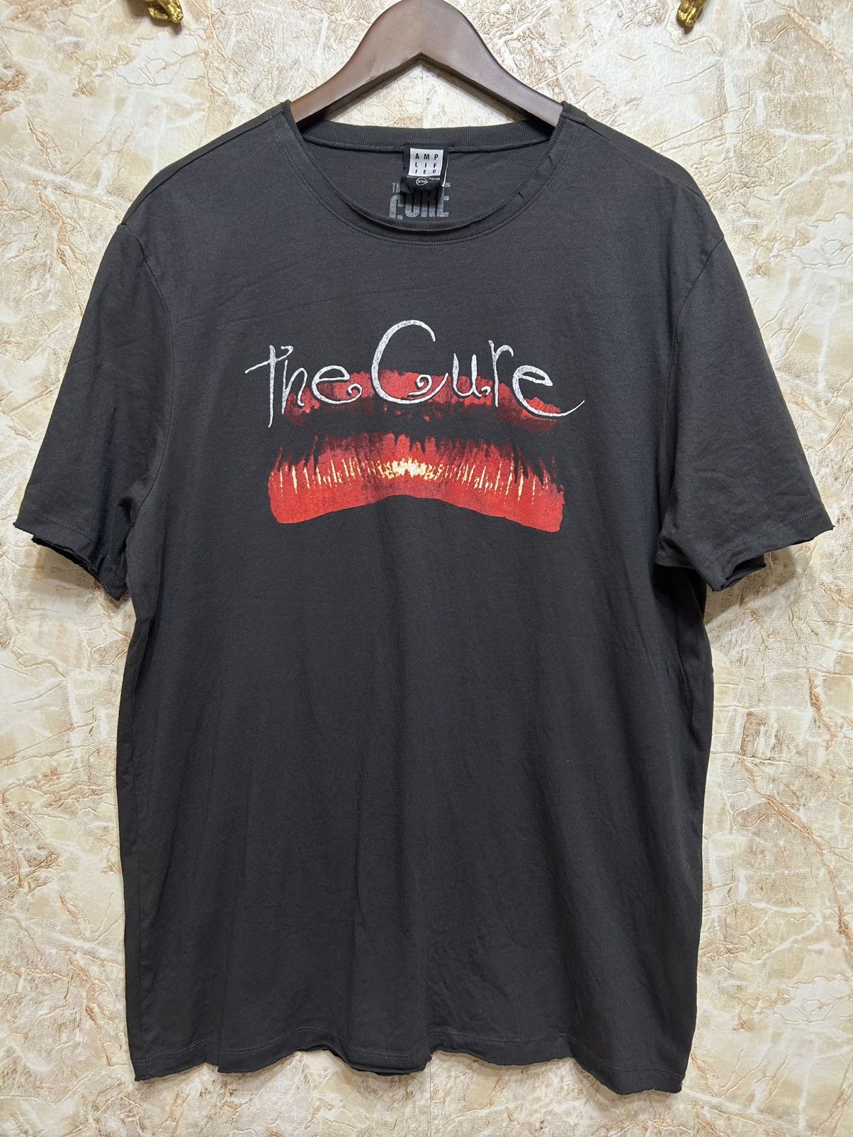 Band Tees The Cure Kiss Me Lips Amplified Post-Punk Rock Band T-Shirt Size US XL / EU 56 / 4 - 1 Thumbnail