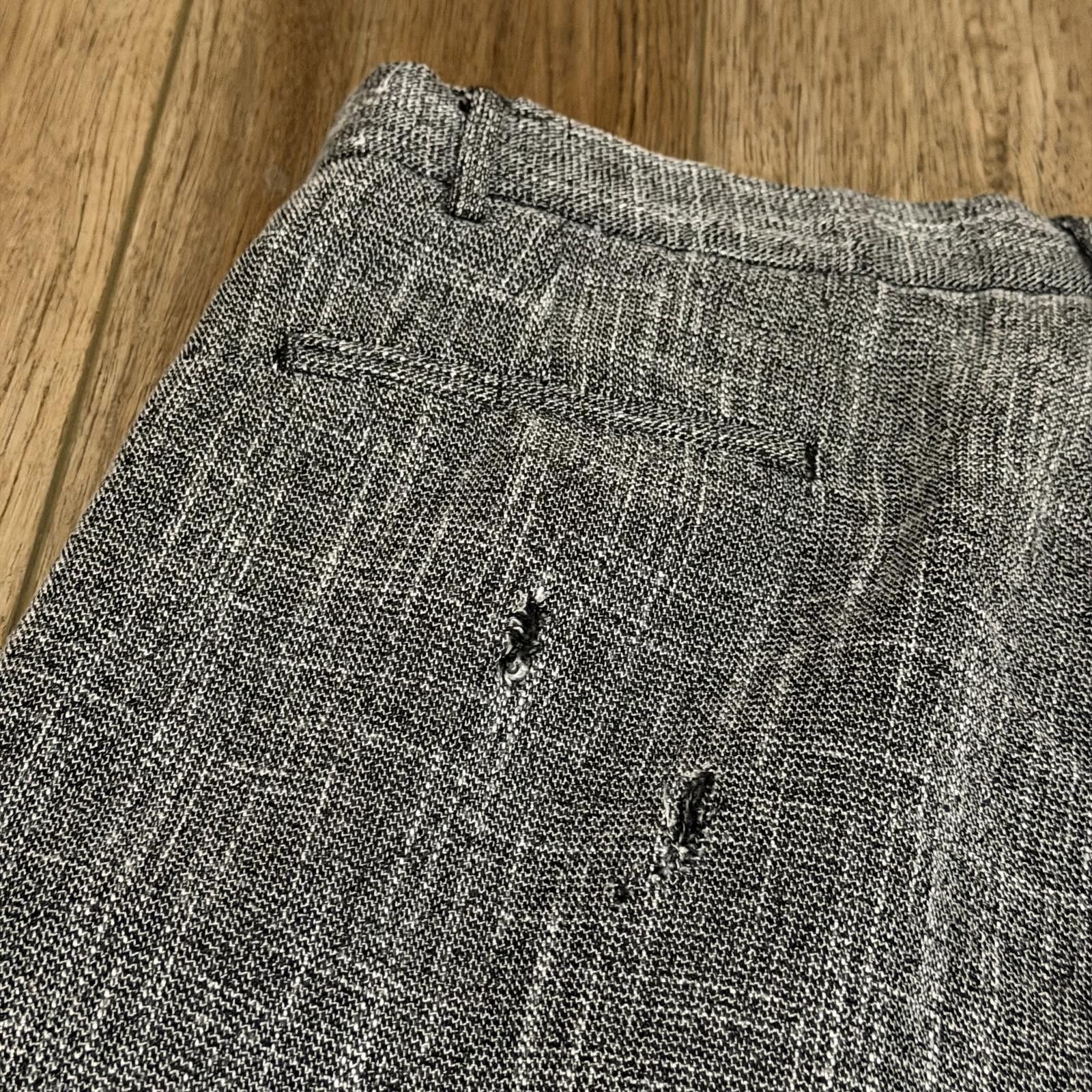 Other Vintage 80s Grey Textured Trousers Distressed Size 31 Size US 31 - 8 Thumbnail