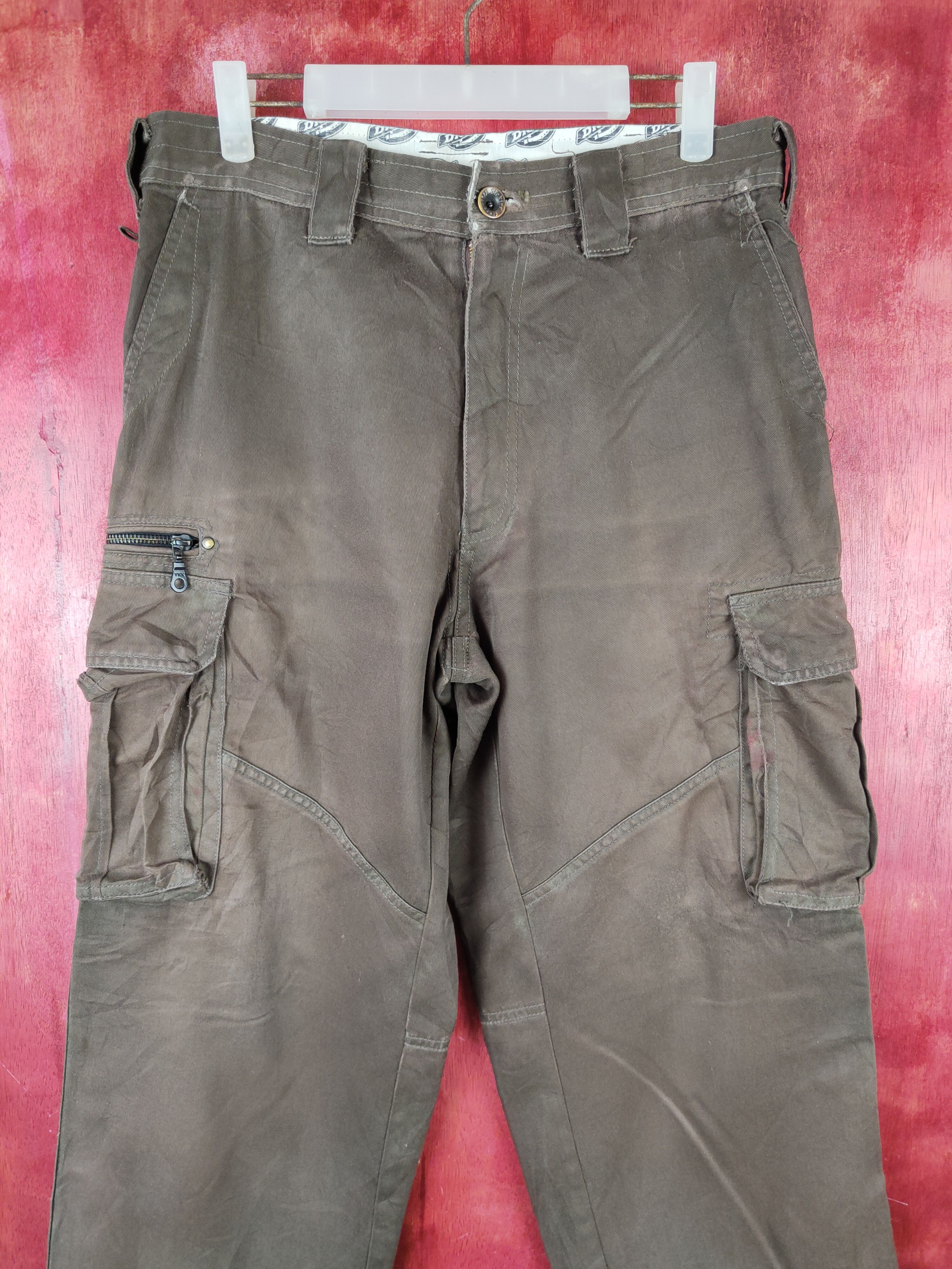 Dickies Dickies Dark Brown Multipocket Tactical Cargo Pants #S1312 Size US 33 - 2 Thumbnail