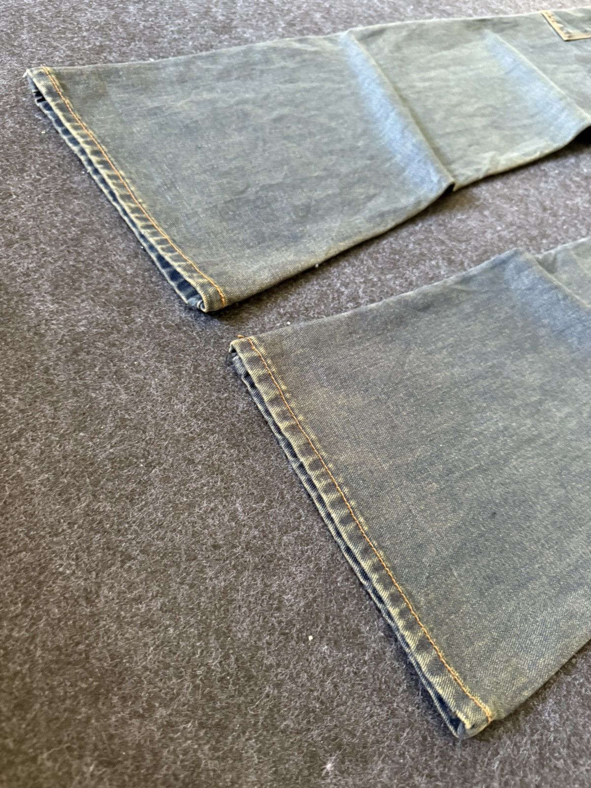 If Six Was Nine × Japanese Brand × Le Grande Bleu (L.G.B.) Daily Topics Japan Flare Cargo Faded Seam Jeans Size US 28 / EU 44 - 15 Thumbnail