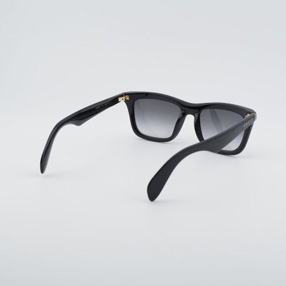 Gucci Gucci GG1933S 001 Sunglasses Shiny Black Square Frame, Smoke Size ONE SIZE - 8 Thumbnail