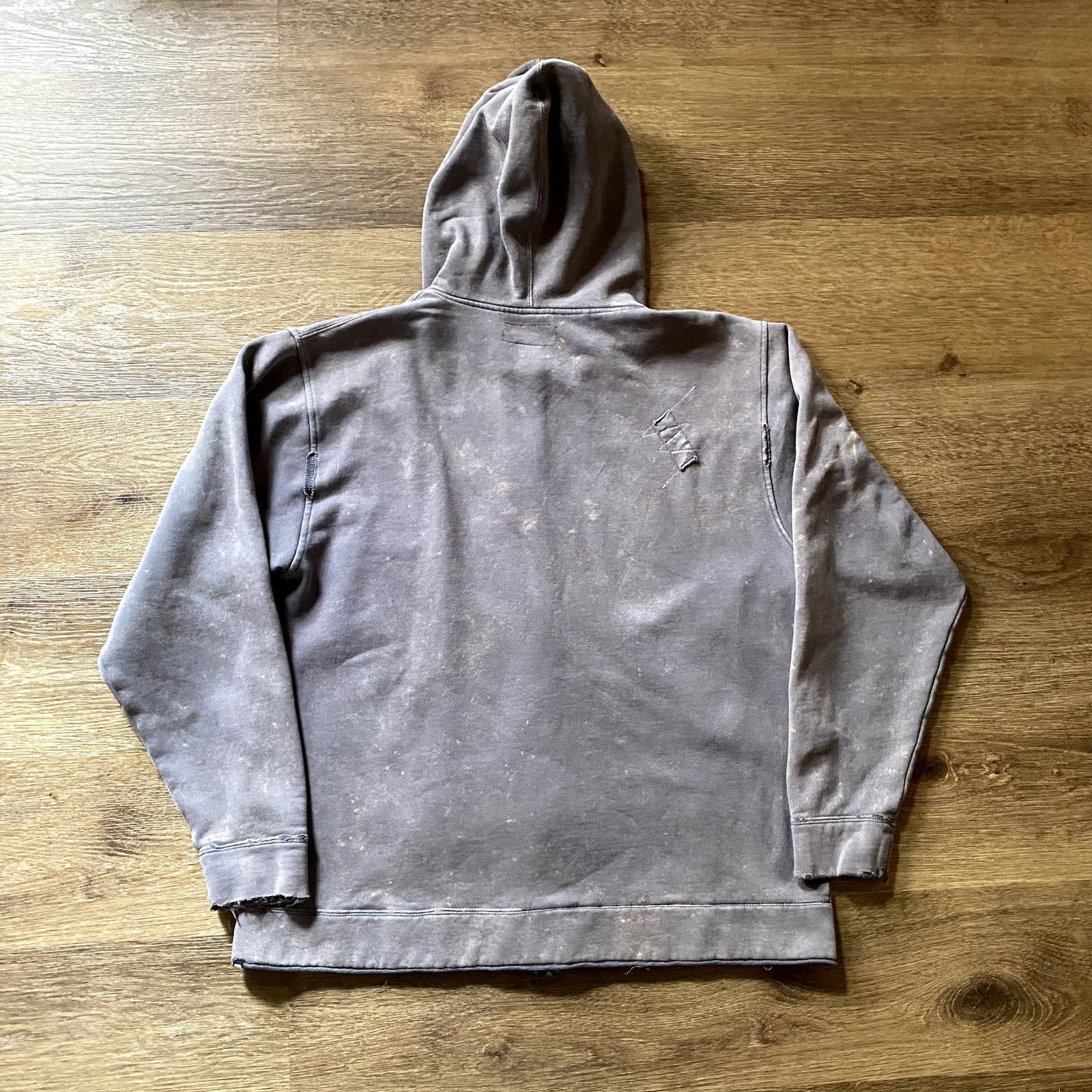 O'Neill Intentionally Distressed Y2K Oneill Zip Up Hoodie Size US L / EU 52-54 / 3 - 6 Thumbnail