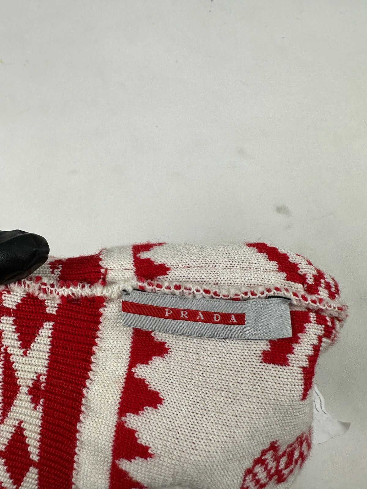 Prada Vintage Prada Sport Red Tab Wool Hat Size ONE SIZE - 9 Thumbnail