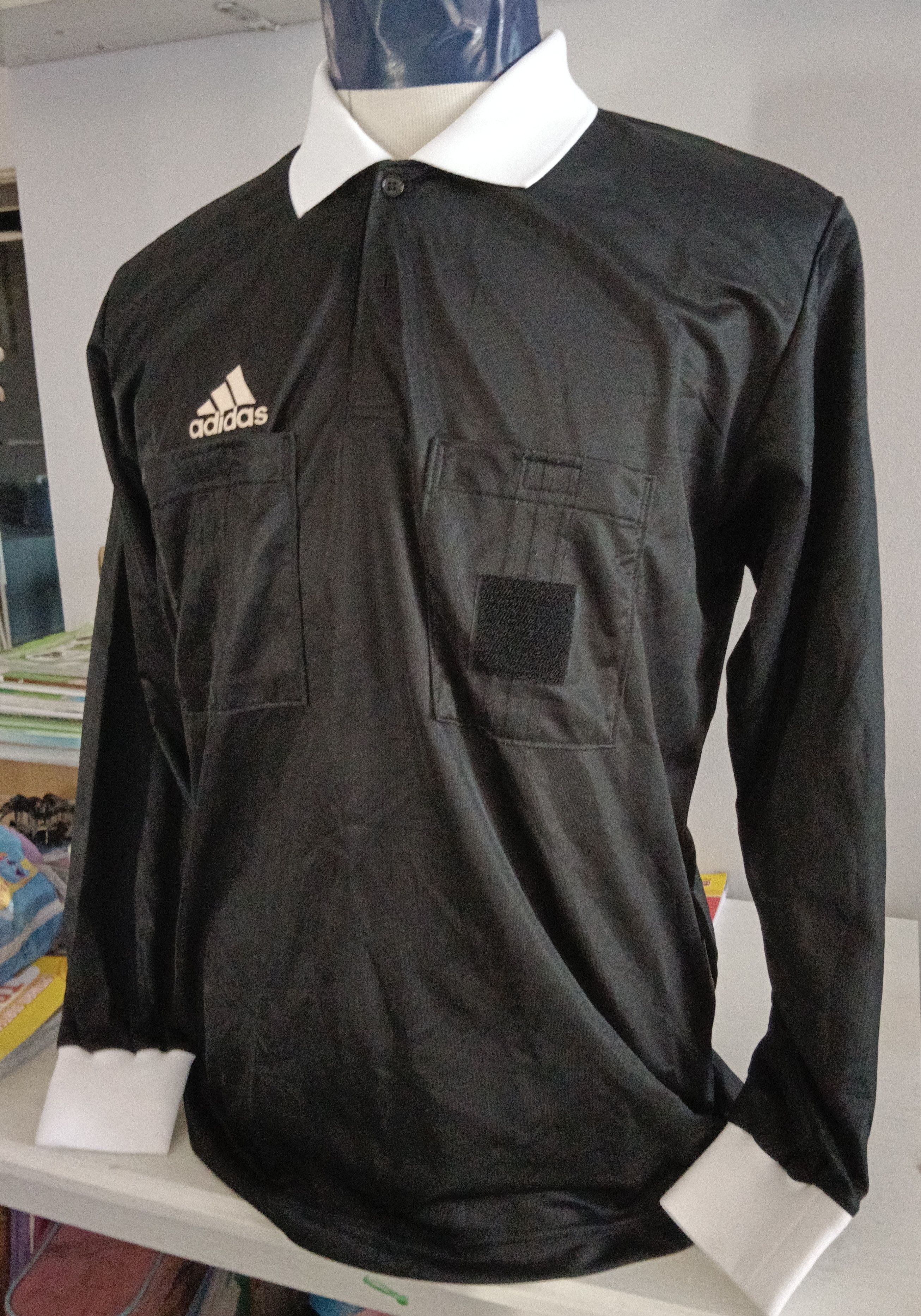 Adidas ADIDAS Vintage Polos Rugby Shirt Size L Made in Japan Size US L / EU 52-54 / 3 - 6 Thumbnail