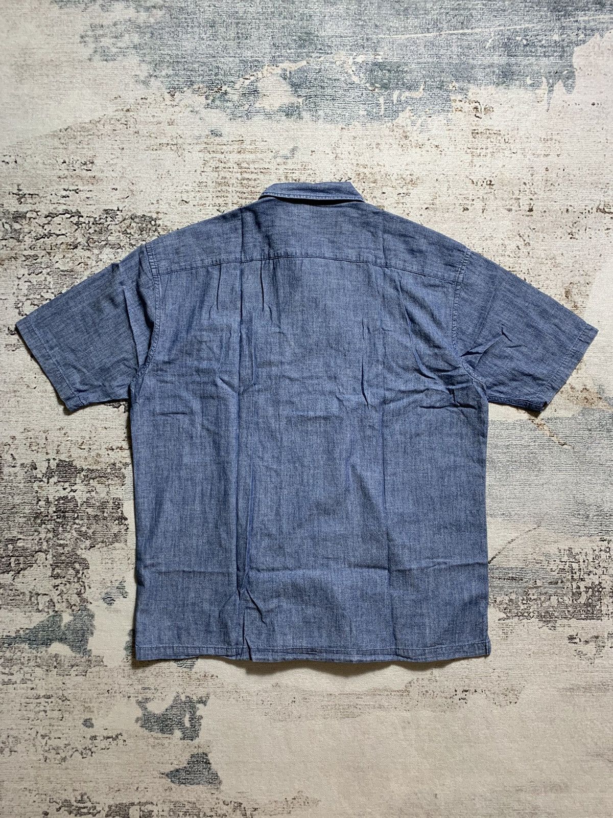 JW Anderson × Uniqlo JW Anderson Uniqlo SS21 Chambray Work Short Sleeve Shirt Size US M / EU 48-50 / 2 - 2 Thumbnail