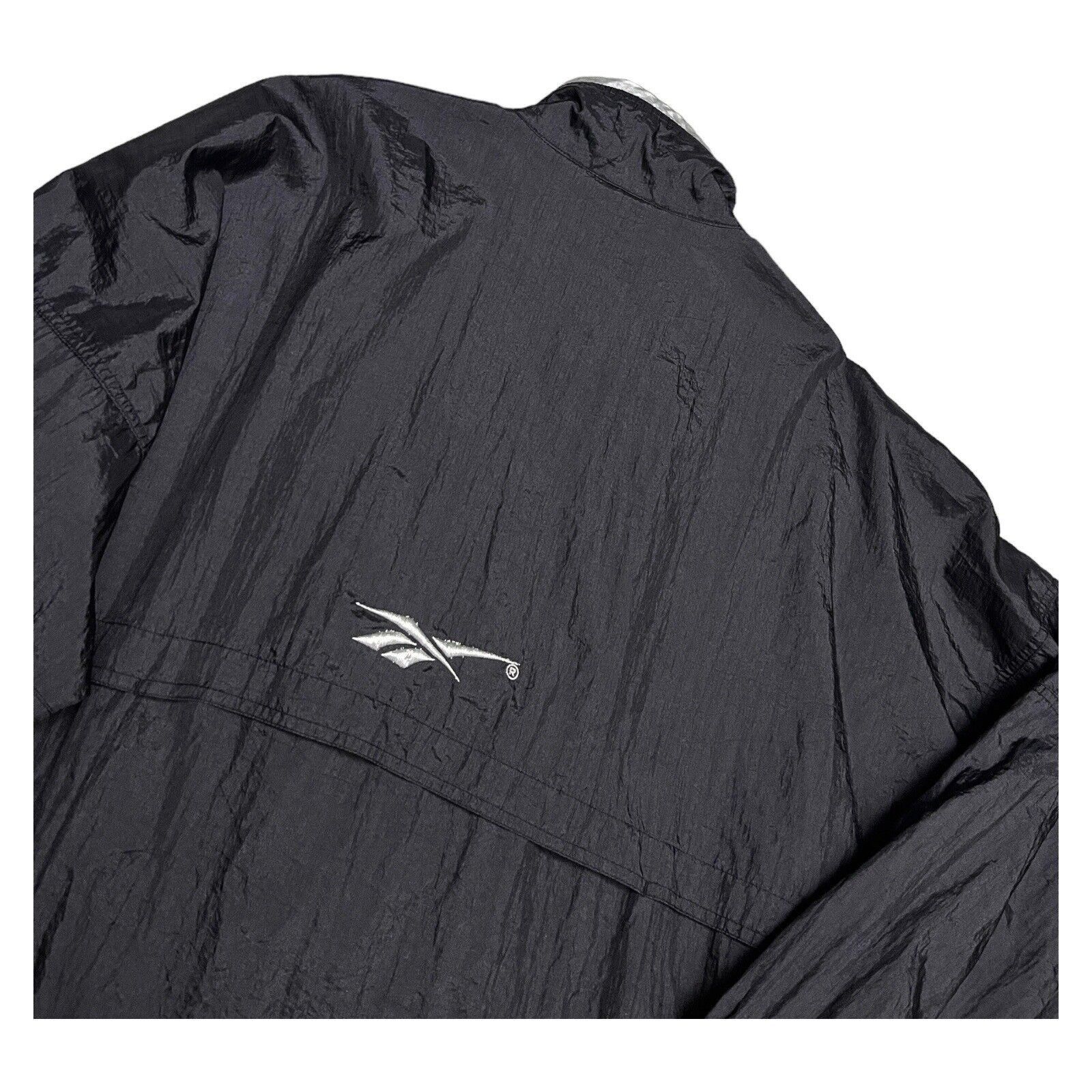 Reebok Vintage 90s Reebok Retro Windbreaker Splash Track Jacket Size US L / EU 52-54 / 3 - 6 Thumbnail