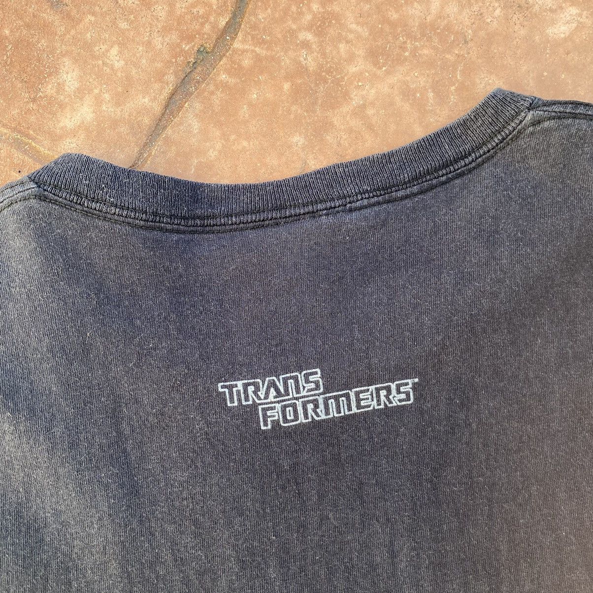 Transformers Thrashed Faded Vintage Y2K Transformers Movie ERD GRUNGE TEE Size US XL / EU 56 / 4 - 5 Thumbnail