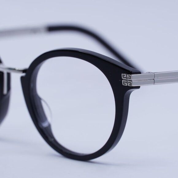 Givenchy 🕶️ New Givenchy GV50013U 001 Eyeglasses - Shiny Black Size ONE SIZE - 8 Thumbnail
