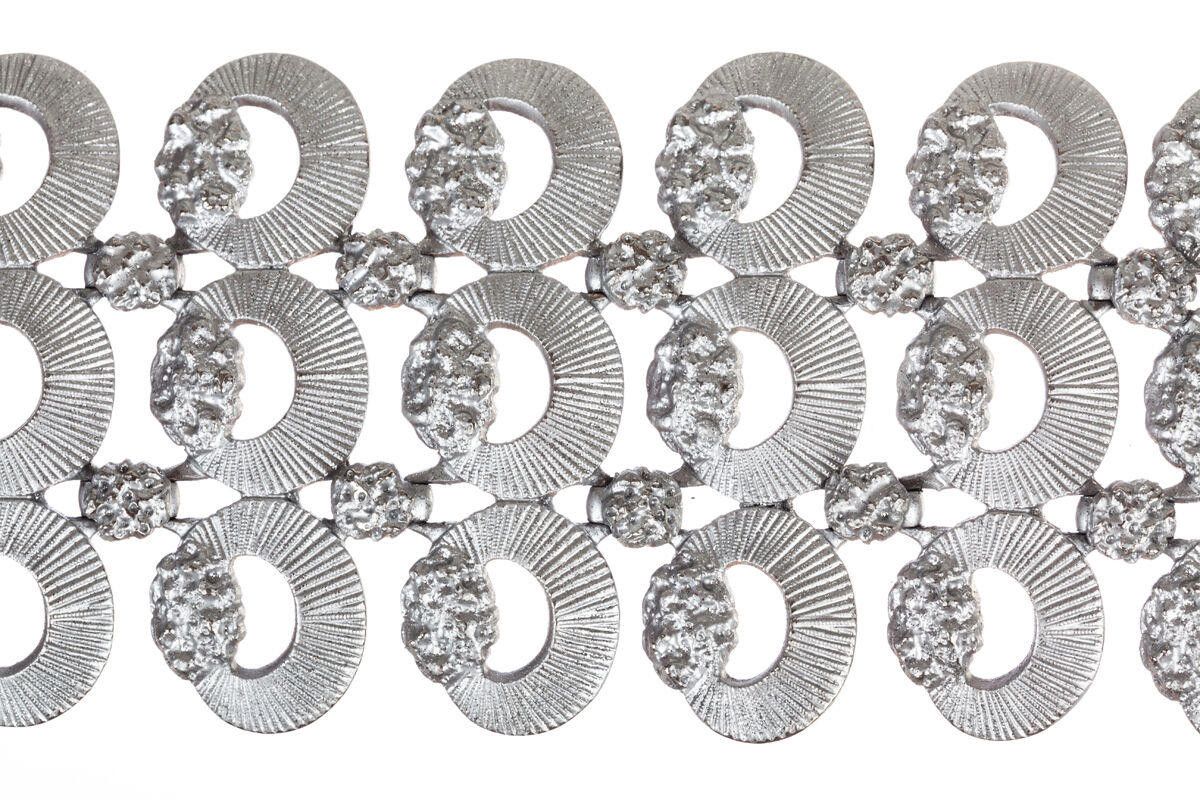 Monet Monet Egyptian Revival Inspired Silver Tone Bracelet Size ONE SIZE - 3 Thumbnail