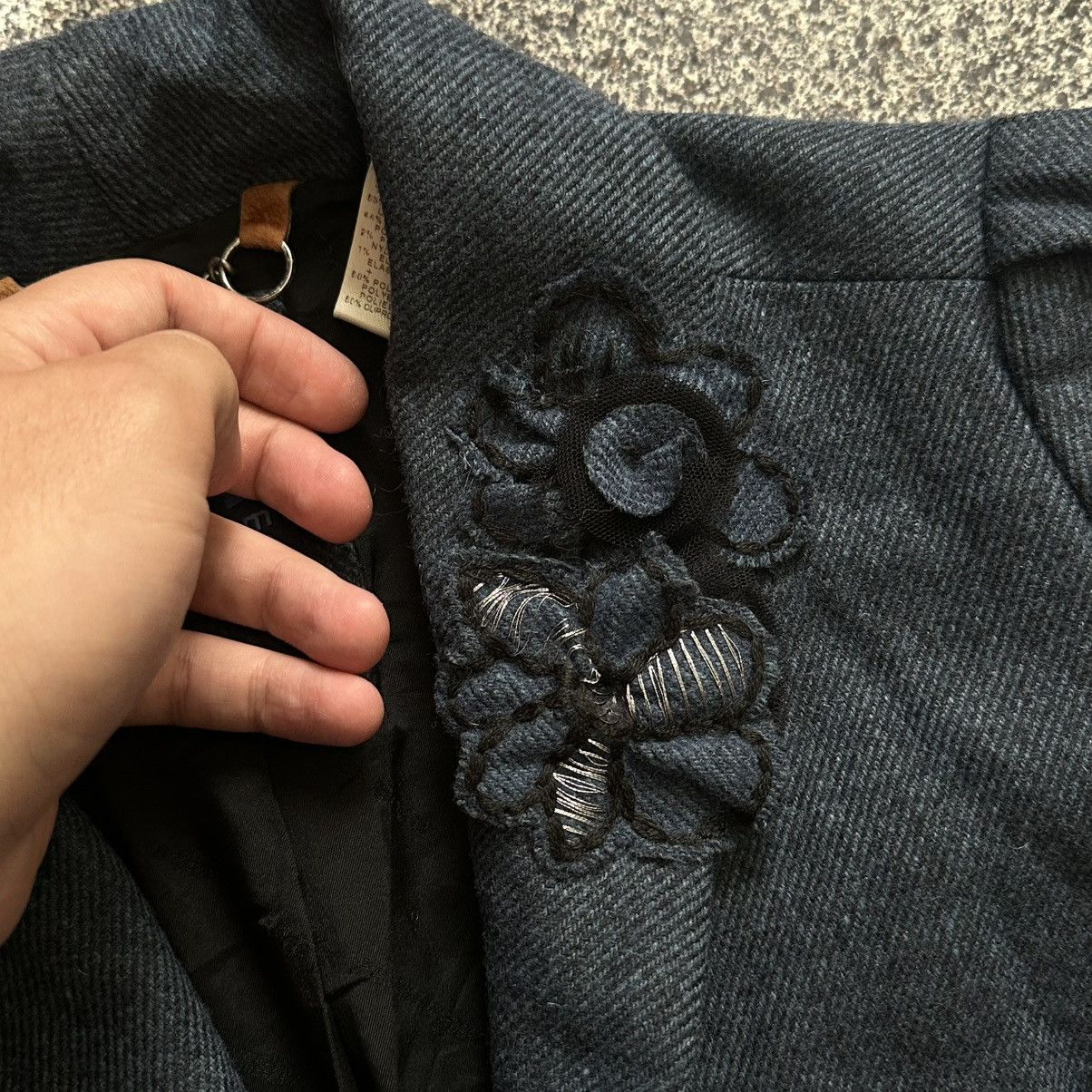 Miss Sixty Miss Sixty Blazer Cropped Wool Dark Blue Y2K Jacket Size M / US 6-8 / IT 42-44 - 4 Thumbnail