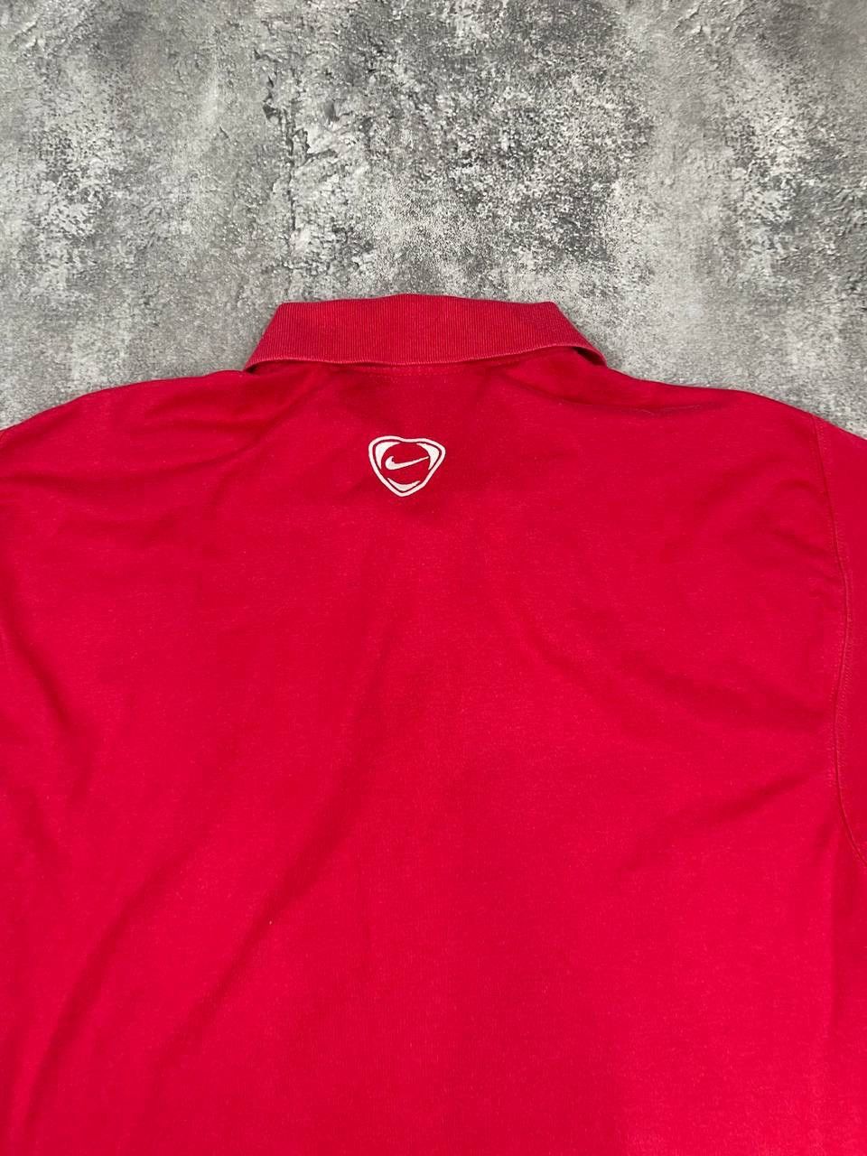 Nike Nike Arsenal FC Men Polo Shirt Fly Emirates 2010/11 Red Size US L / EU 52-54 / 3 - 8 Thumbnail