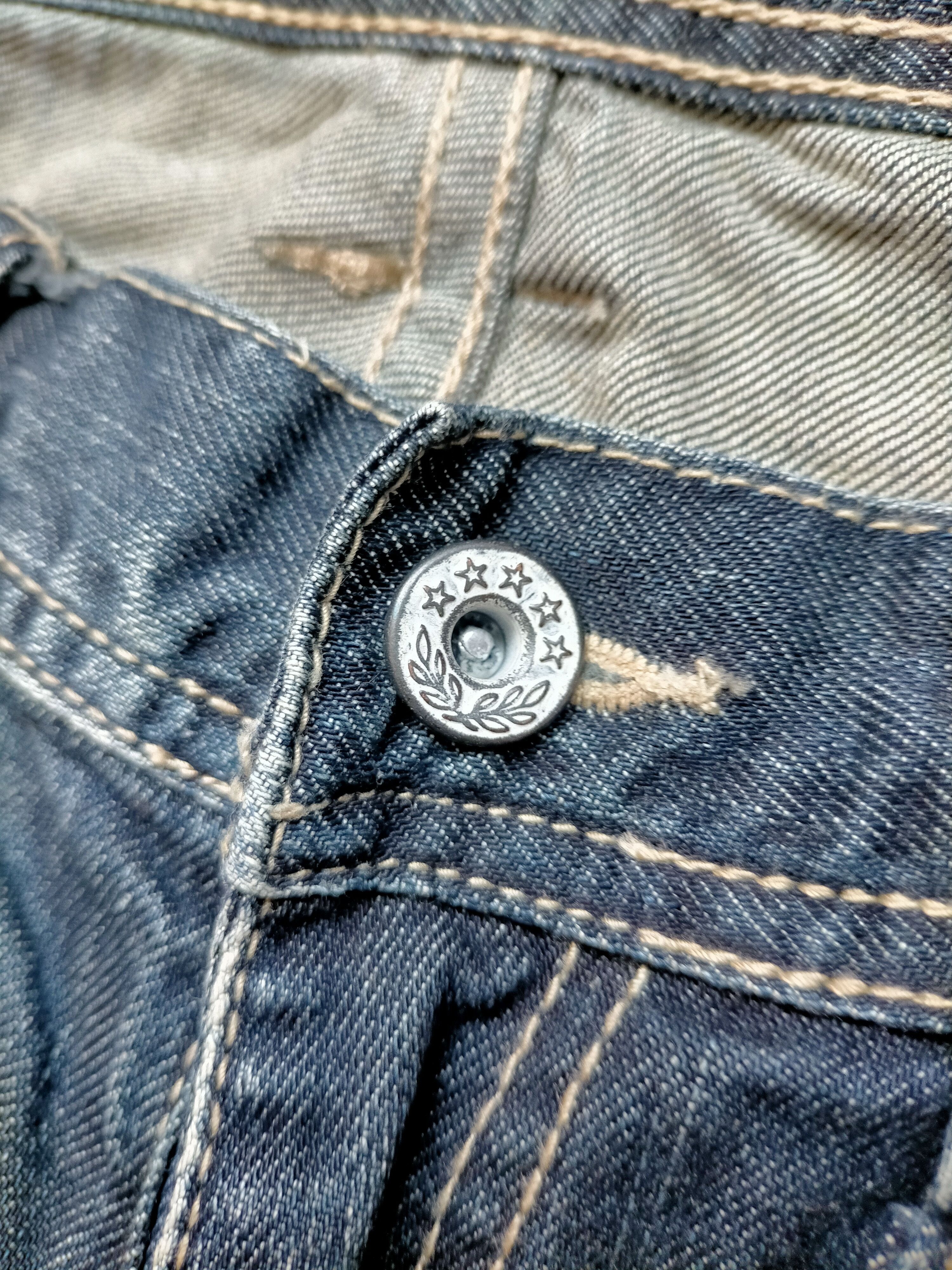 If Six Was Nine Flare Jeans Michel Klein Japan Boot cut Denim Size US 32 / EU 48 - 14 Thumbnail