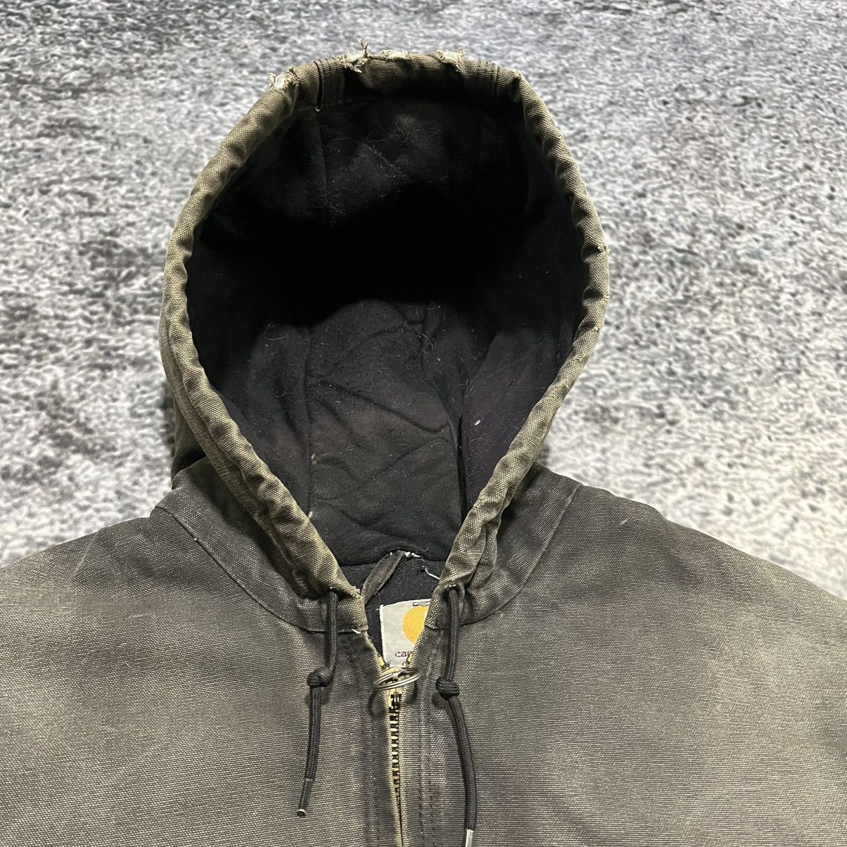 Carhartt VINTAGE DISTRESSED FADED CARHARTT ERD GRUNGE HOODED JACKET Size US L / EU 52-54 / 3 - 7 Thumbnail