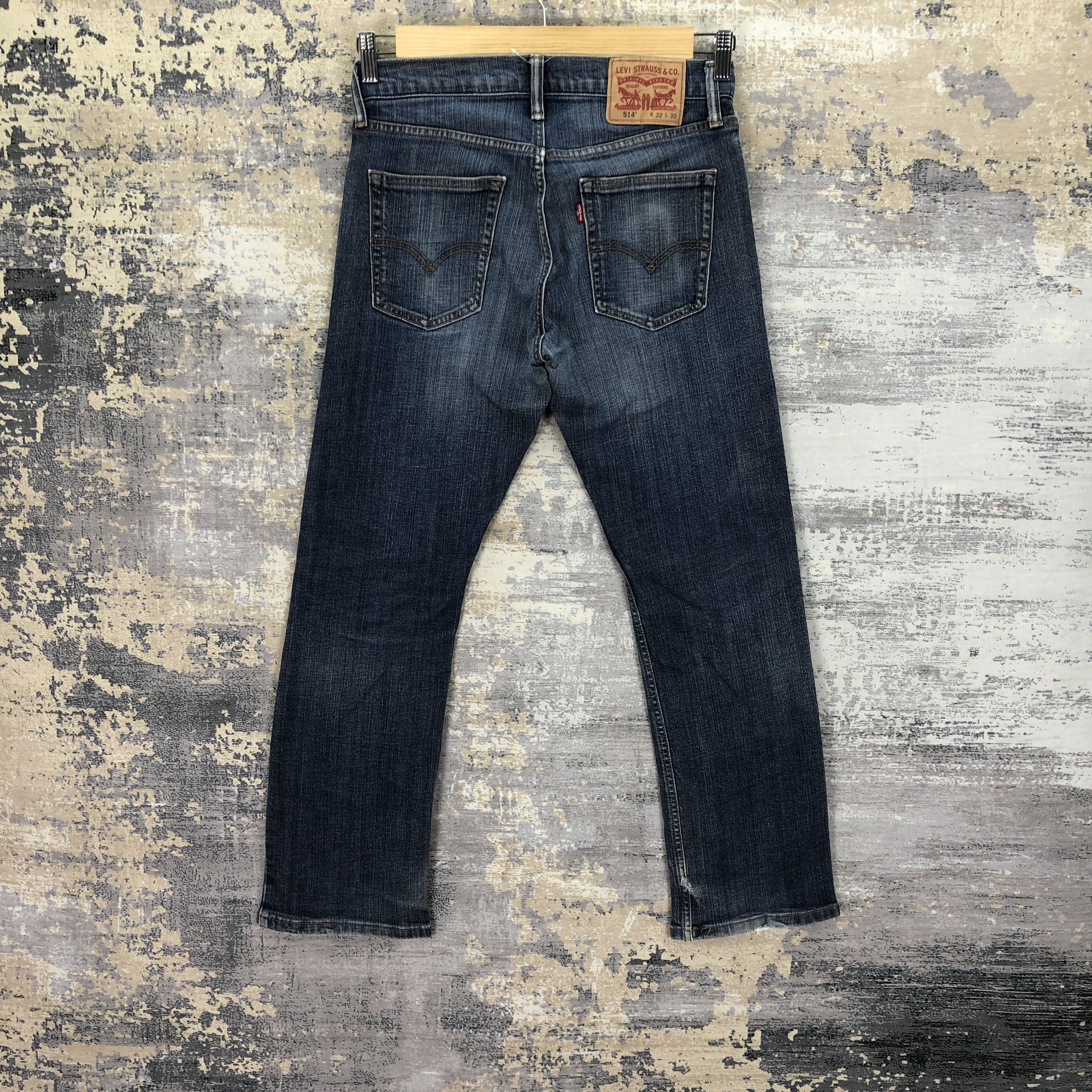 Levi's Vintage Y2K Levis 514 Faded Jeans Levi's Straight Denim Size 28" / US 6 / IT 42 - 2 Thumbnail