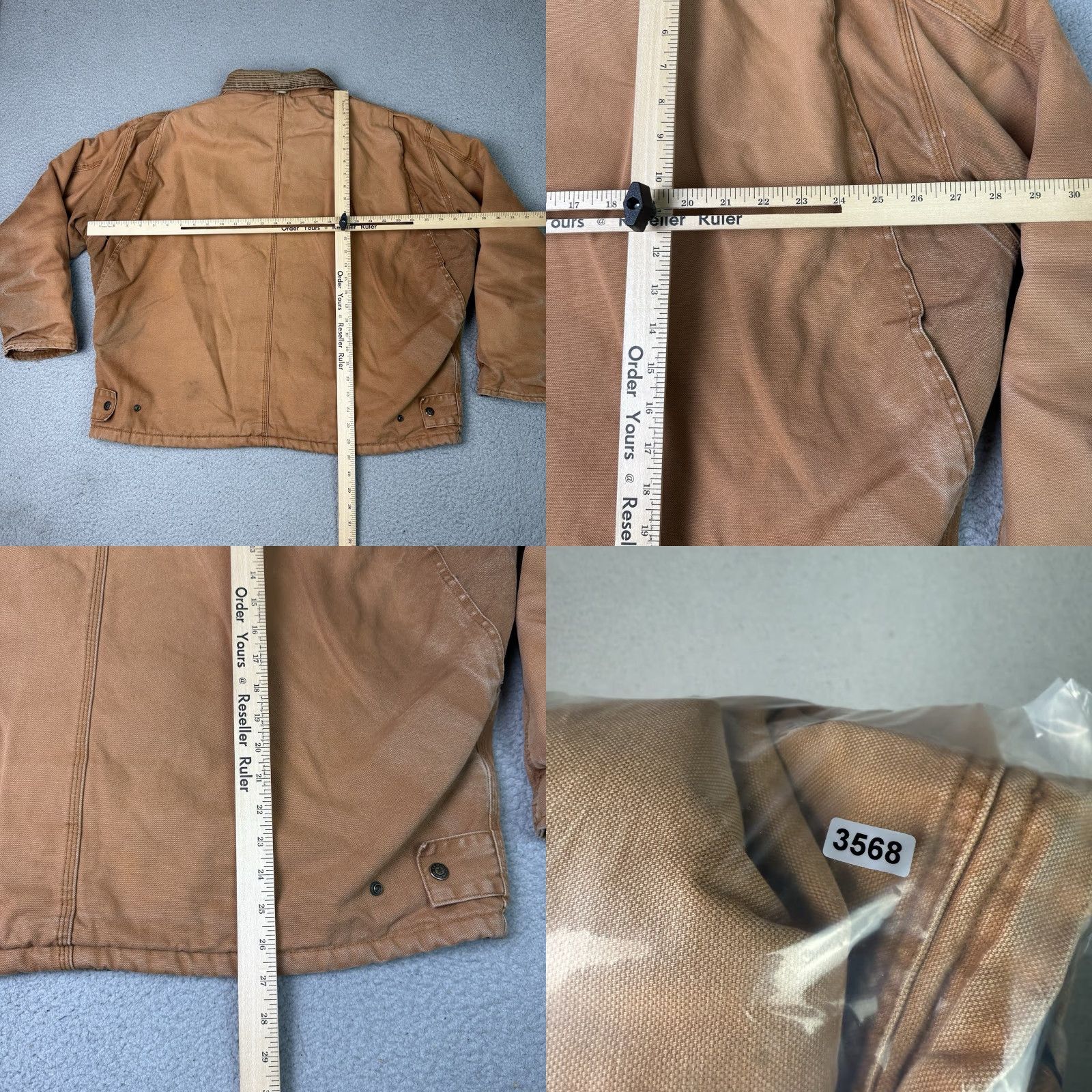 Vintage CE Schmidt Jacket Adult XL Brown Canvas Quilt Lined Zip Workwear Distressed Rare Mens XL Brown Canvas Quilt Lined Zip Jacket Size US XL / EU 56 / 4 - 9 Thumbnail