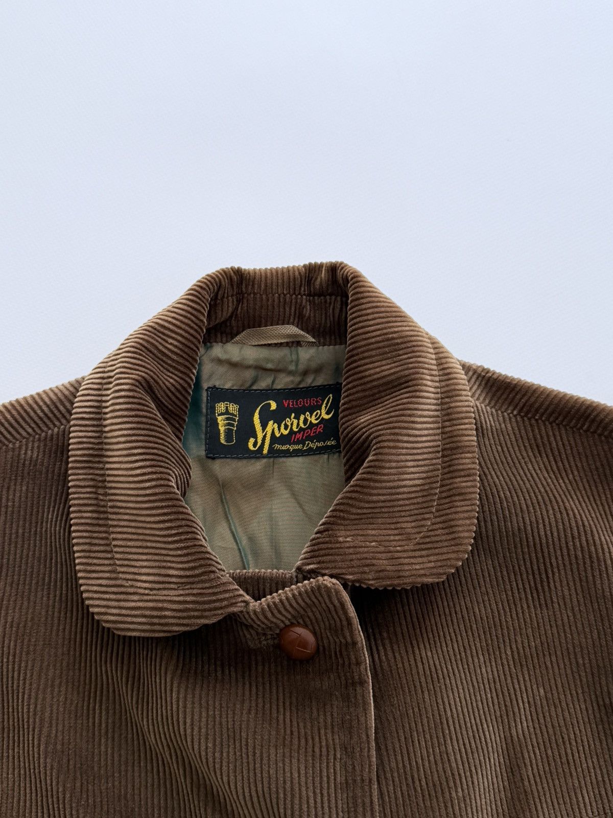 Le Laboureur Vintage 60s French Corduroy Workwear Jacket Size US M / EU 48-50 / 2 - 3 Thumbnail
