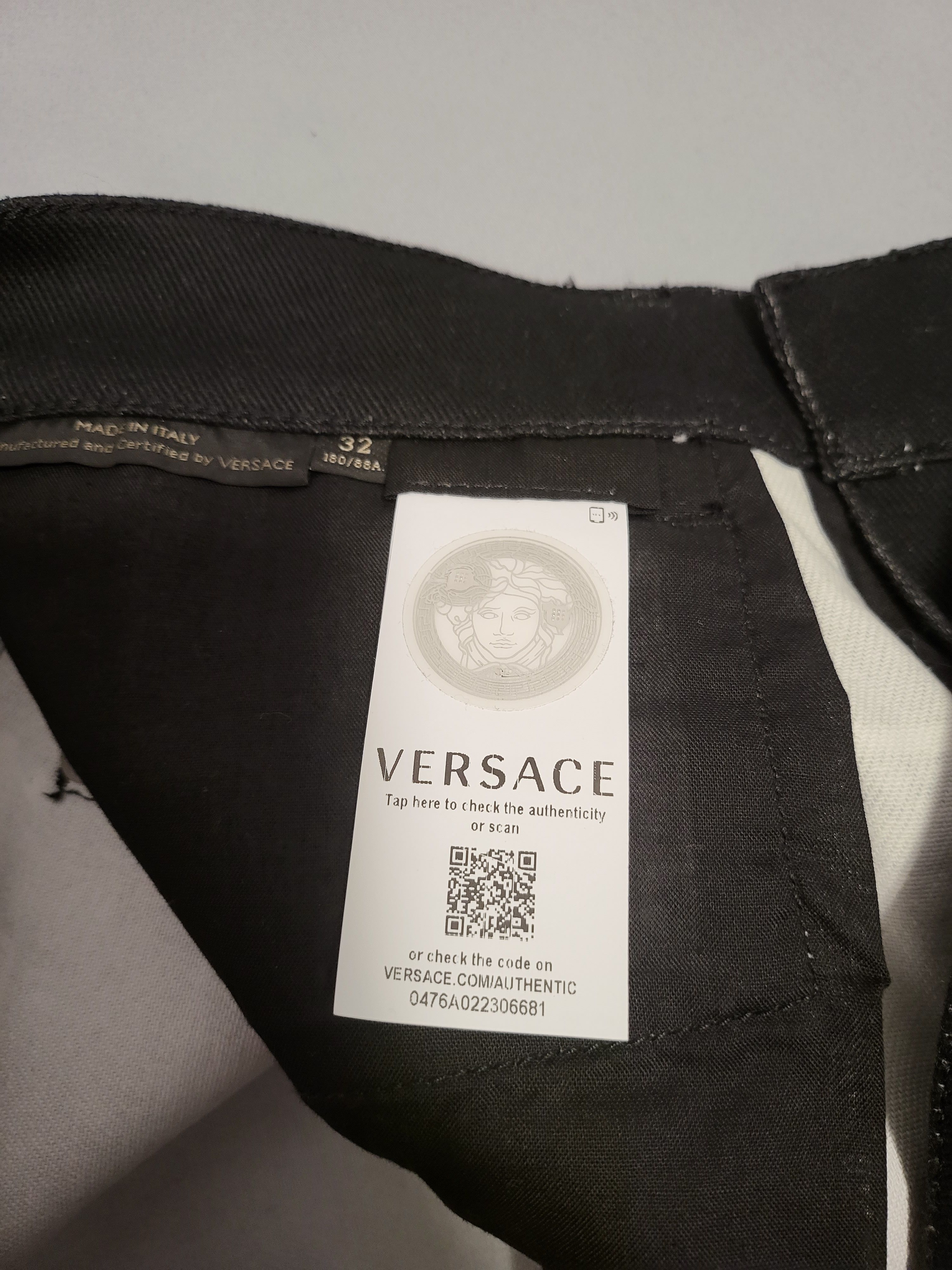 Versace 18CM Car Print Cotton-Blend Jeans Size US 32 / EU 48 - 7 Thumbnail