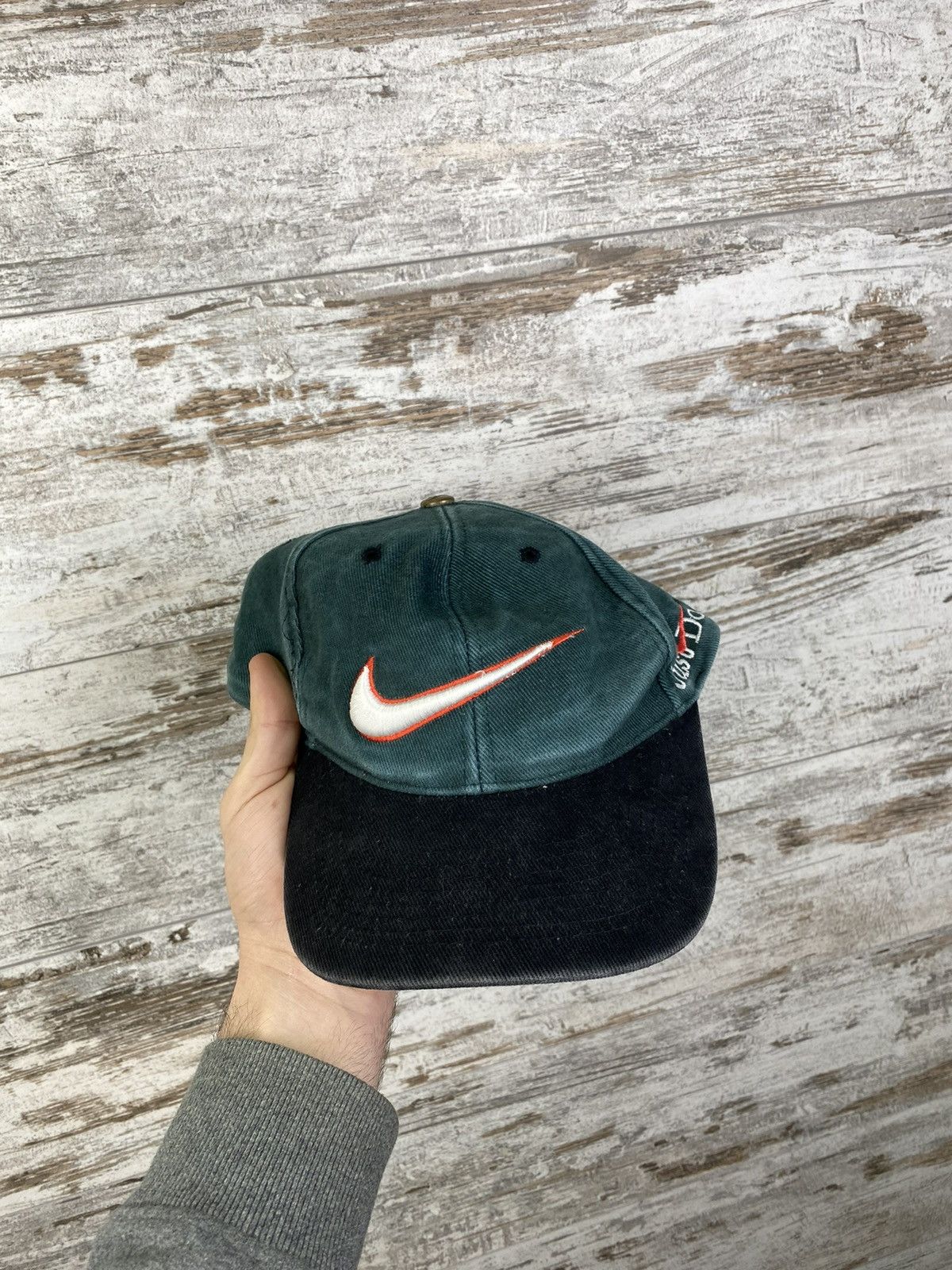Nike × Vintage Mens Vintage Nike big logo hats cap hat y2k rare swoosh acg Size ONE SIZE - 2 Thumbnail