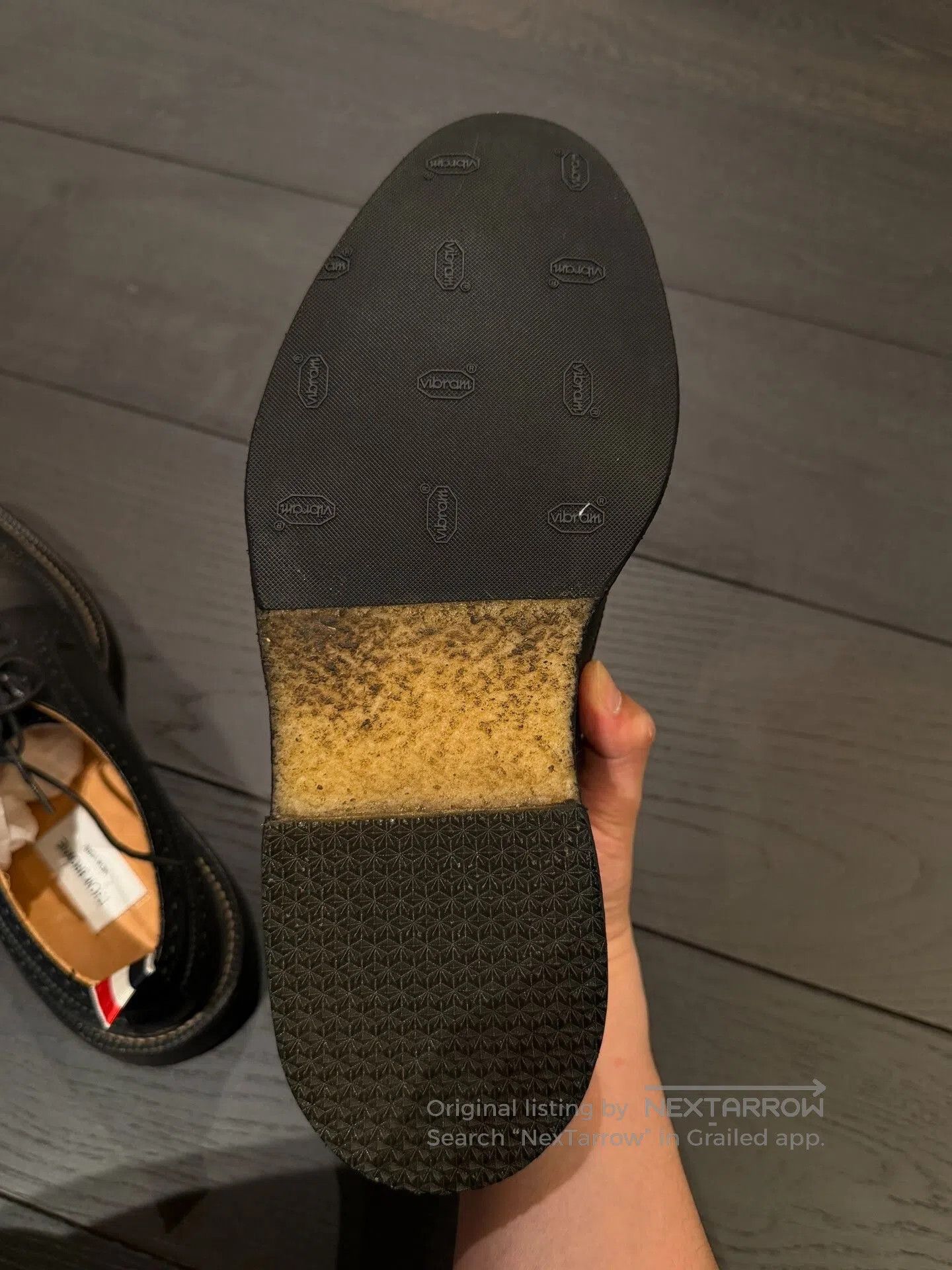 Thom Browne THOM BROWNE Black Carved Leather Oxfords. Size US 9 / EU 42 - 7 Thumbnail