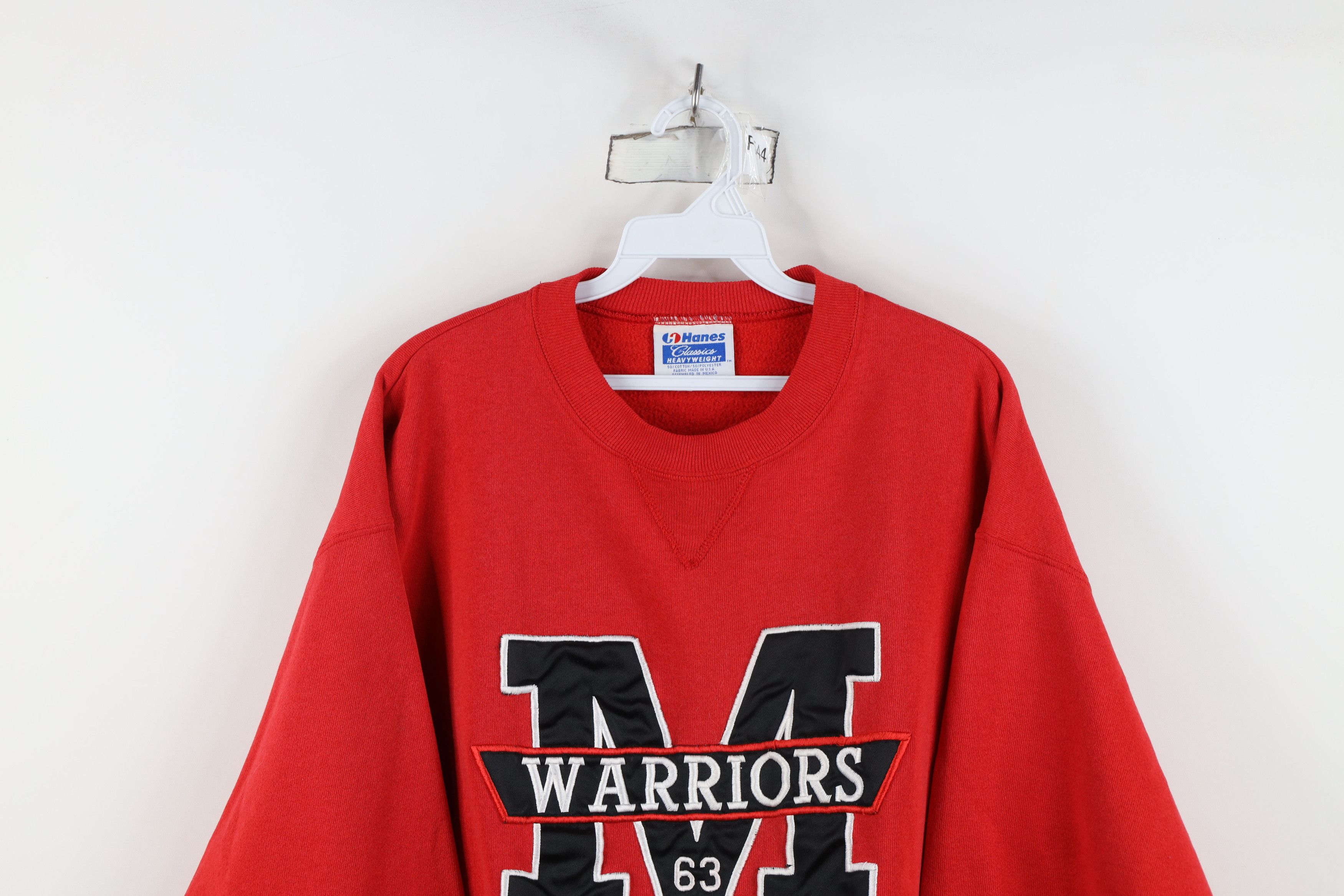 Vintage Vintage 90s Streetwear Warriors Crewneck Sweatshirt USA Size US XL / EU 56 / 4 - 2 Thumbnail
