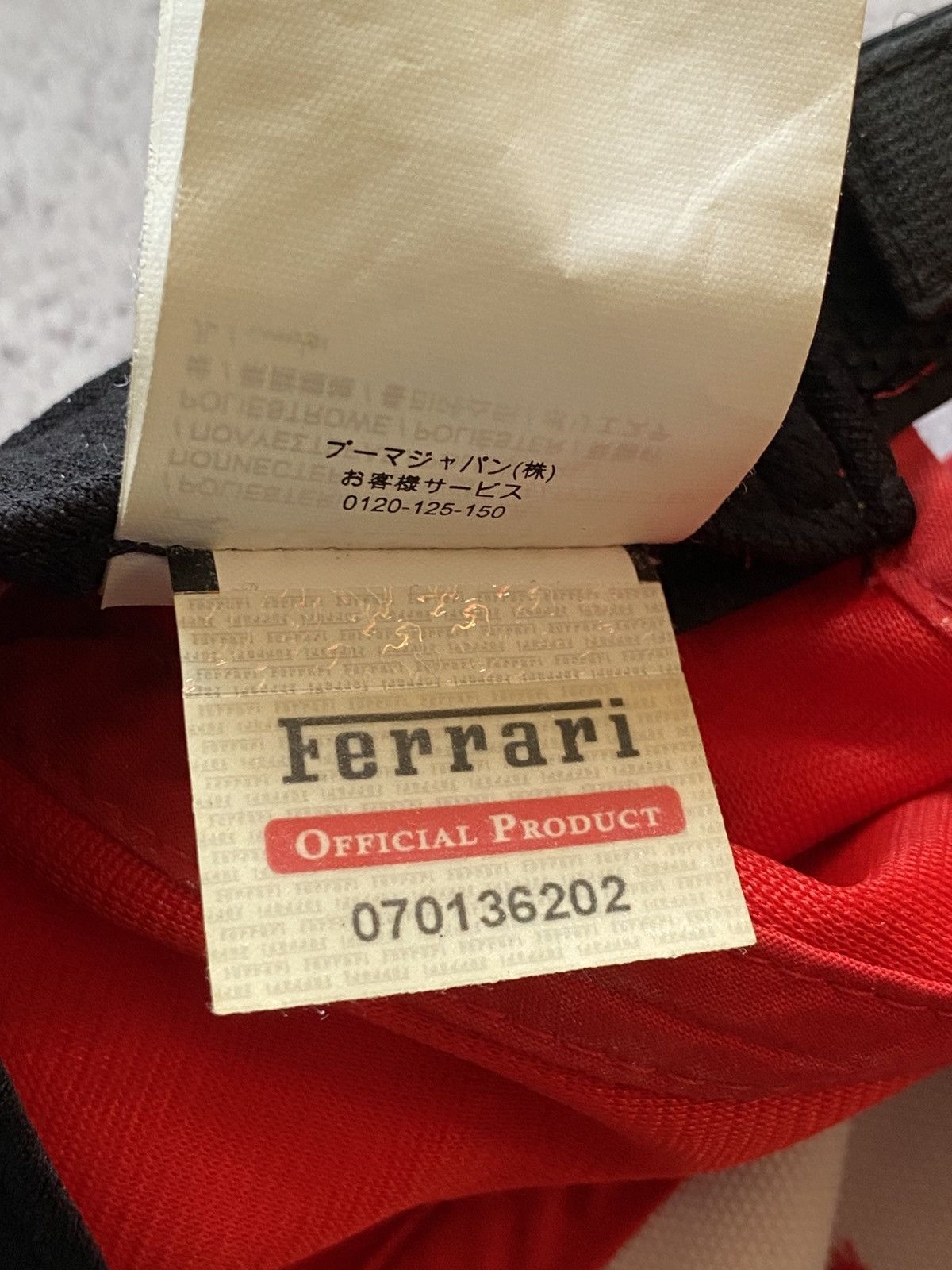Ferrari × Puma Vintage Puma Scuderia Ferrari Cap Racing Hat F1 Formula One Size ONE SIZE - 12 Thumbnail