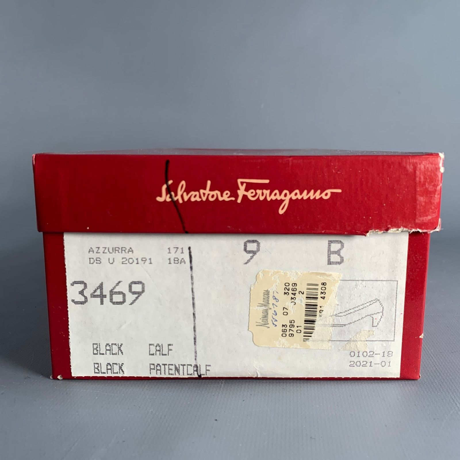 Salvatore Ferragamo SALVATORE FERRAGAMO Size 9 Black Leather Platform Pumps Size US 9 / IT 39 - 10 Thumbnail