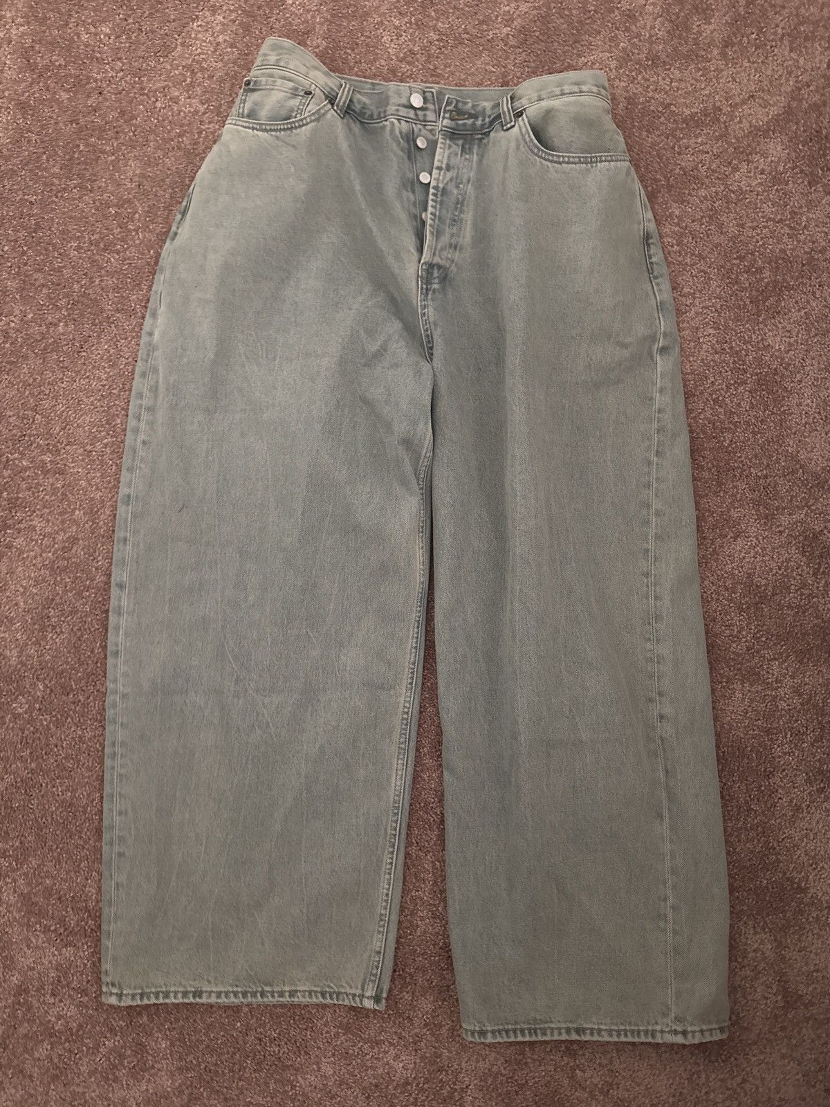 Acne Studios Acne Studios 2023M FN Delta Super Baggy Denim Jeans 