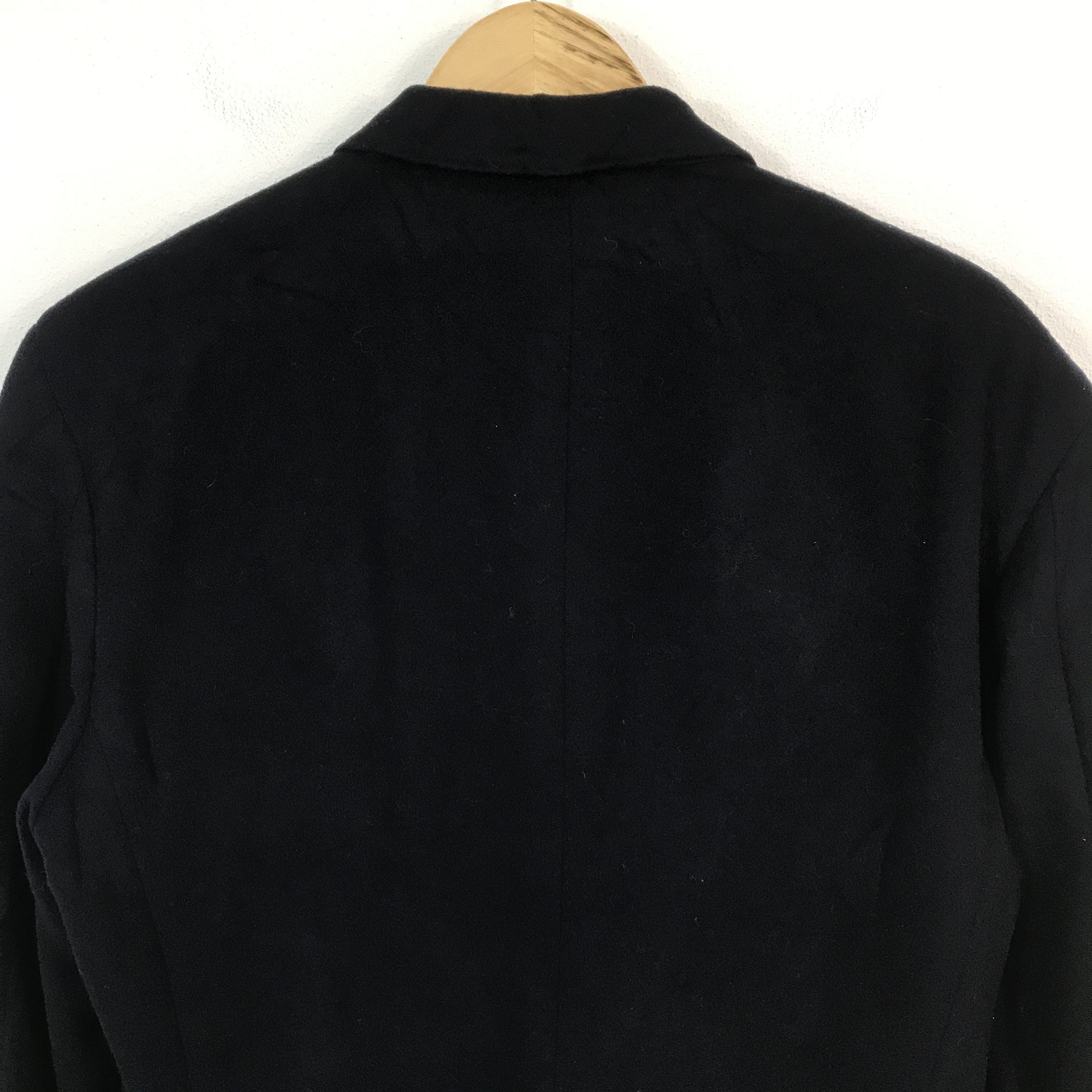 Japanese Brand × Kenzo Vtg Kenzo Paris Wool Blazer coat Gold button jacket Size US L / EU 52-54 / 3 - 4 Thumbnail