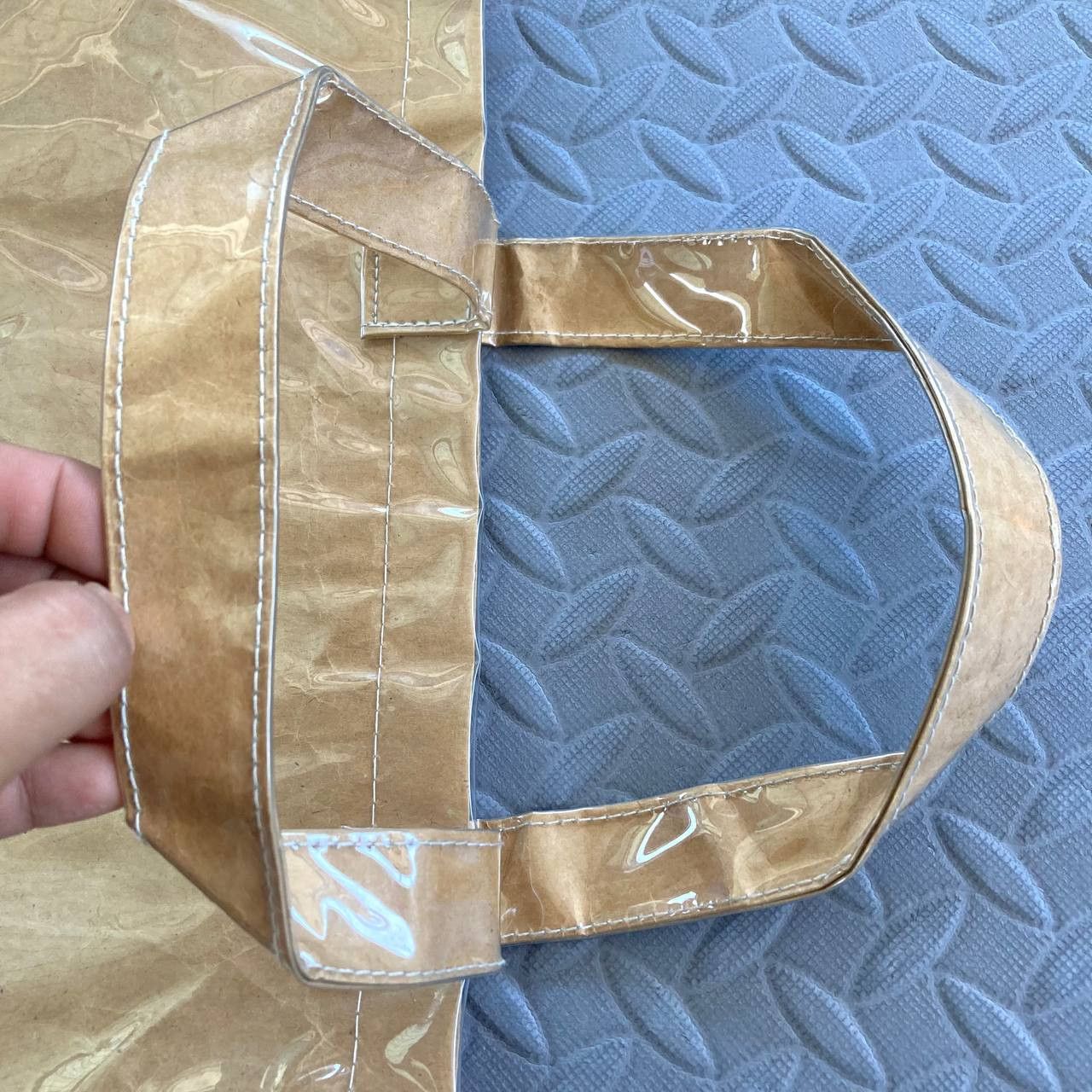 Comme des Garcons PVC Kraft Paper Tote Bag Size ONE SIZE - 5 Thumbnail