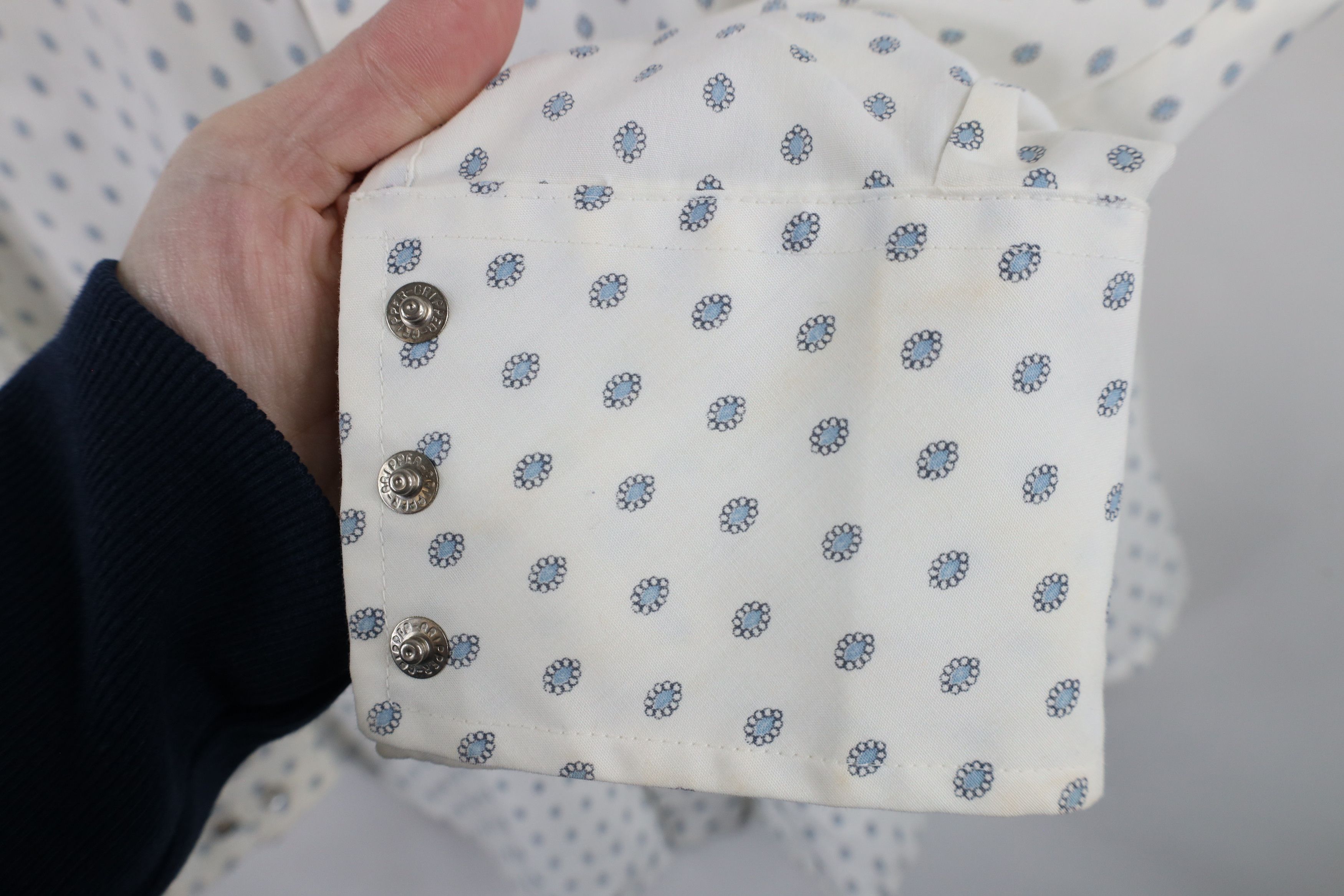 Vintage Vintage 70s Rockabilly Western Cowboy Snap Button Shirt Size US M / EU 48-50 / 2 - 4 Thumbnail