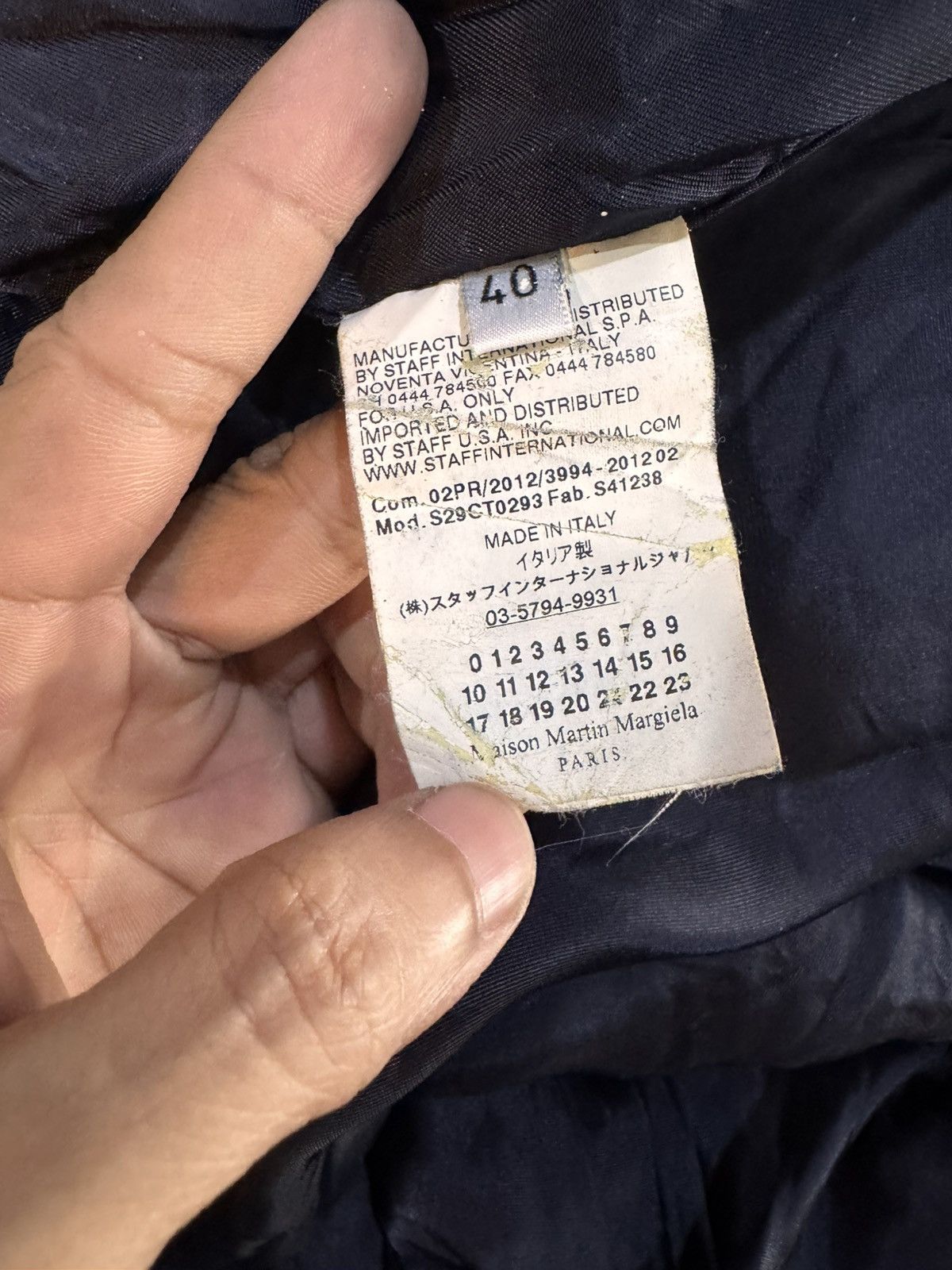 Maison Margiela Maison Martin Margiela Spring/Summer 2012 Line 22 coat. Size S / US 4 / IT 40 - 3 Thumbnail