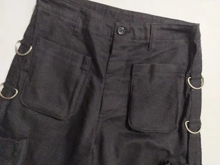 Other UNKNOWN Japanese Cargo Multipocket Bondage Punk Pants Size US 31 - 4 Thumbnail