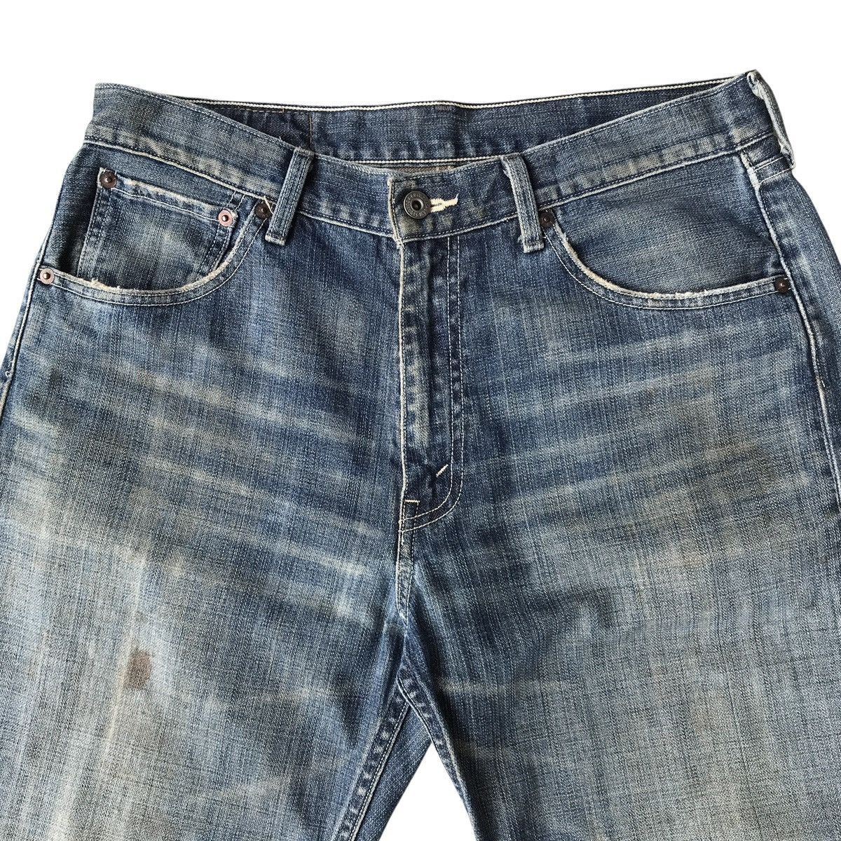 Levi's Levi’s Strauss Lot. 503 Non Selvedge Trash Distressed Denim Size US 33 - 3 Thumbnail