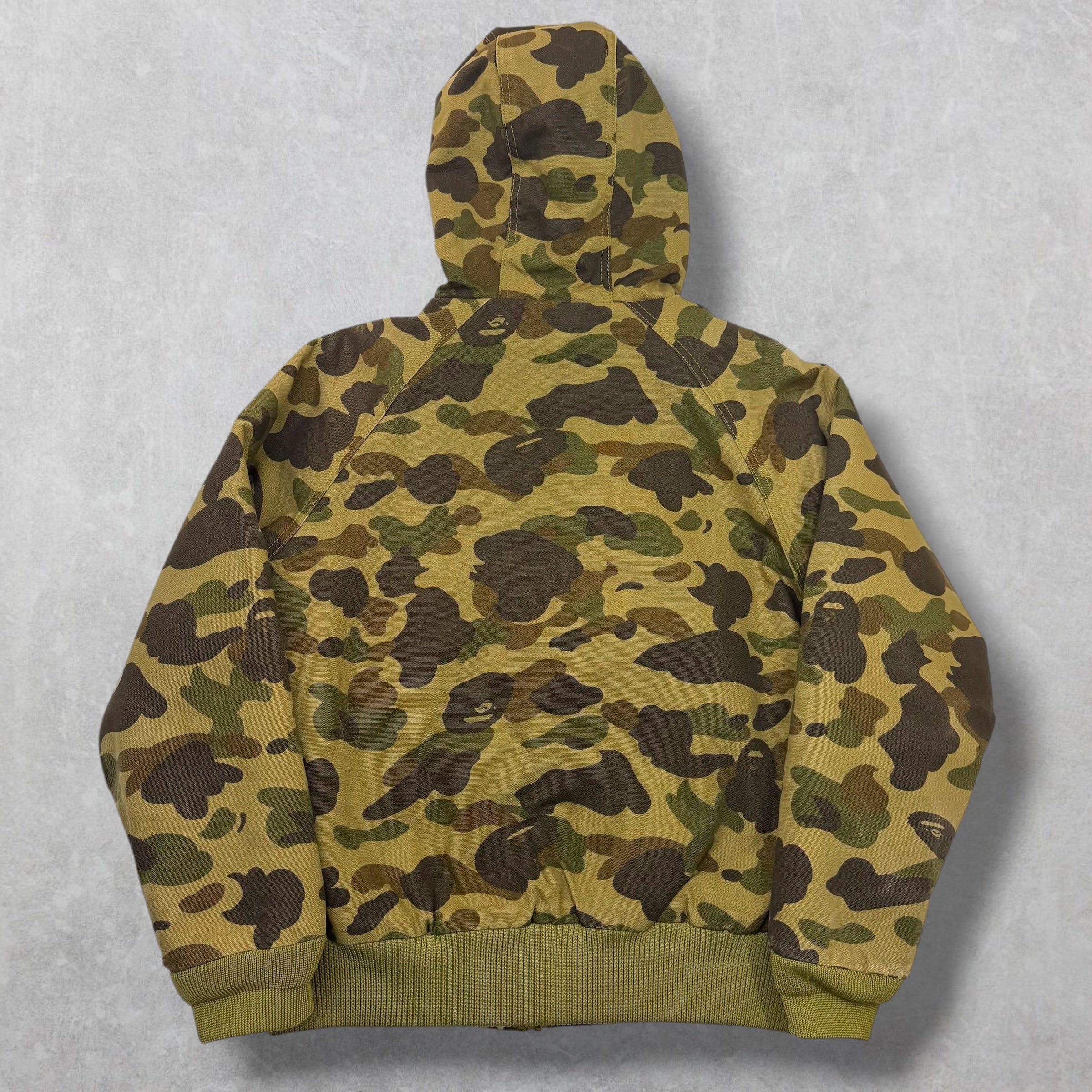 Bape Bape x Carhartt 1st Green Camo Jacket S Size US S / EU 44-46 / 1 - 2 Thumbnail