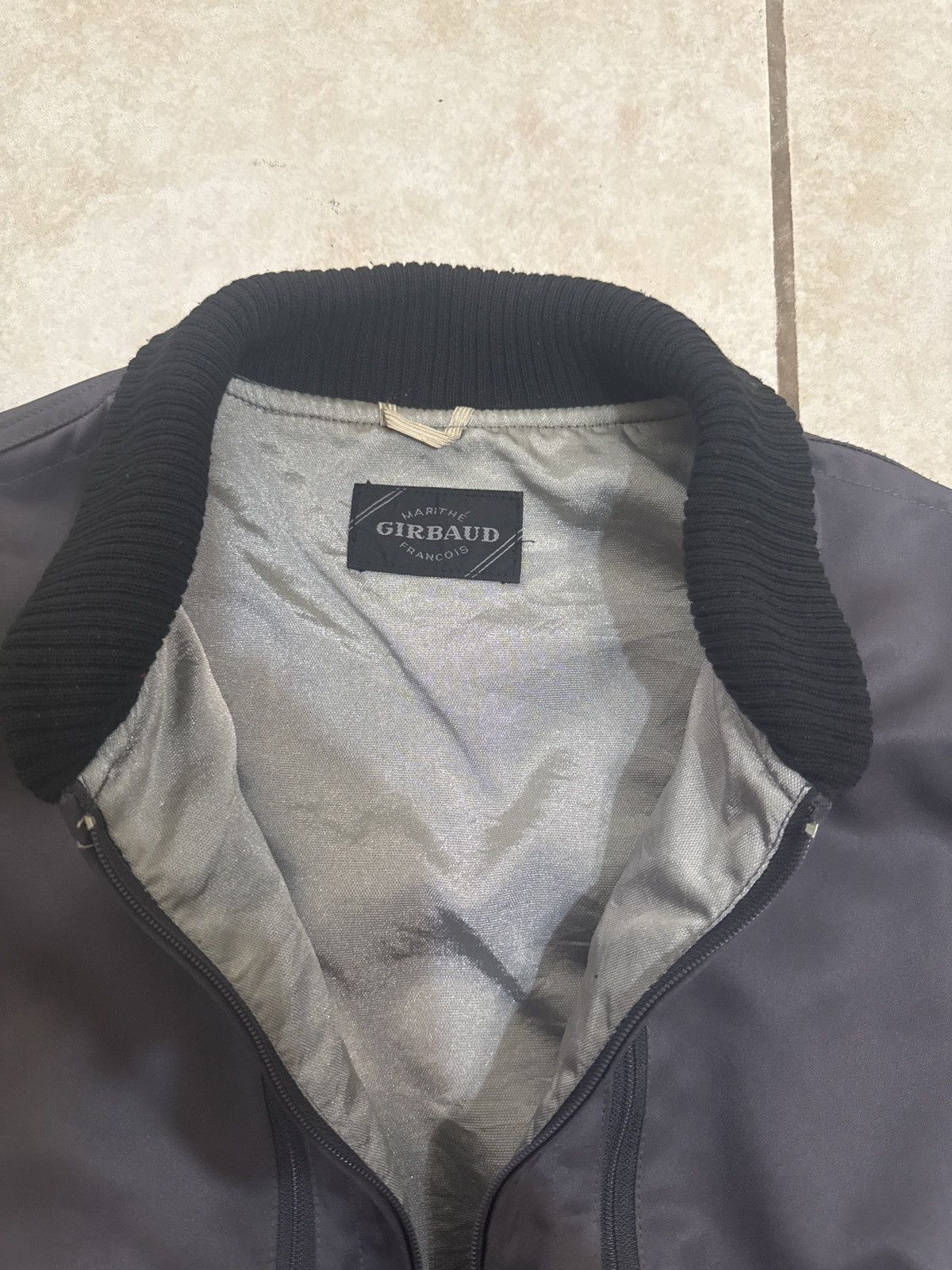 Marithe + Francois Girbaud Vintage Gray girbaud zipper bomber Size US L / EU 52-54 / 3 - 2 Thumbnail