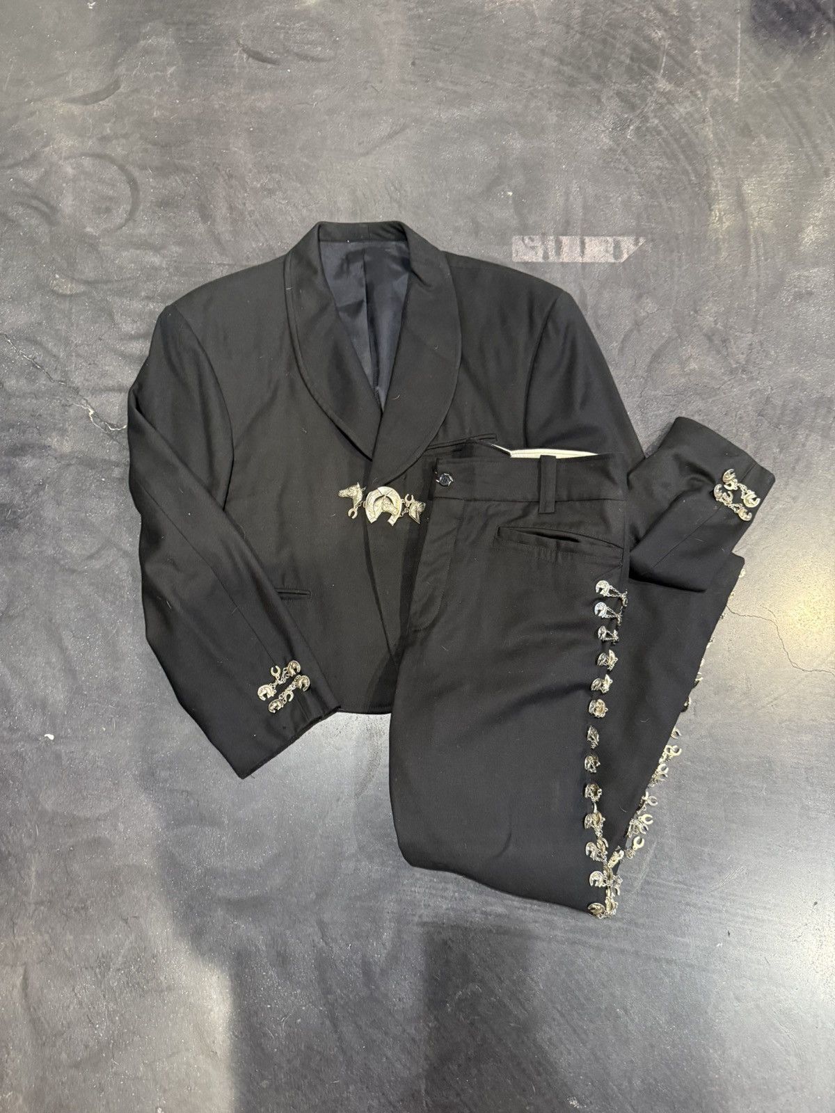 Vintage 1950 vintage western tux set Size 34R - 1 Thumbnail