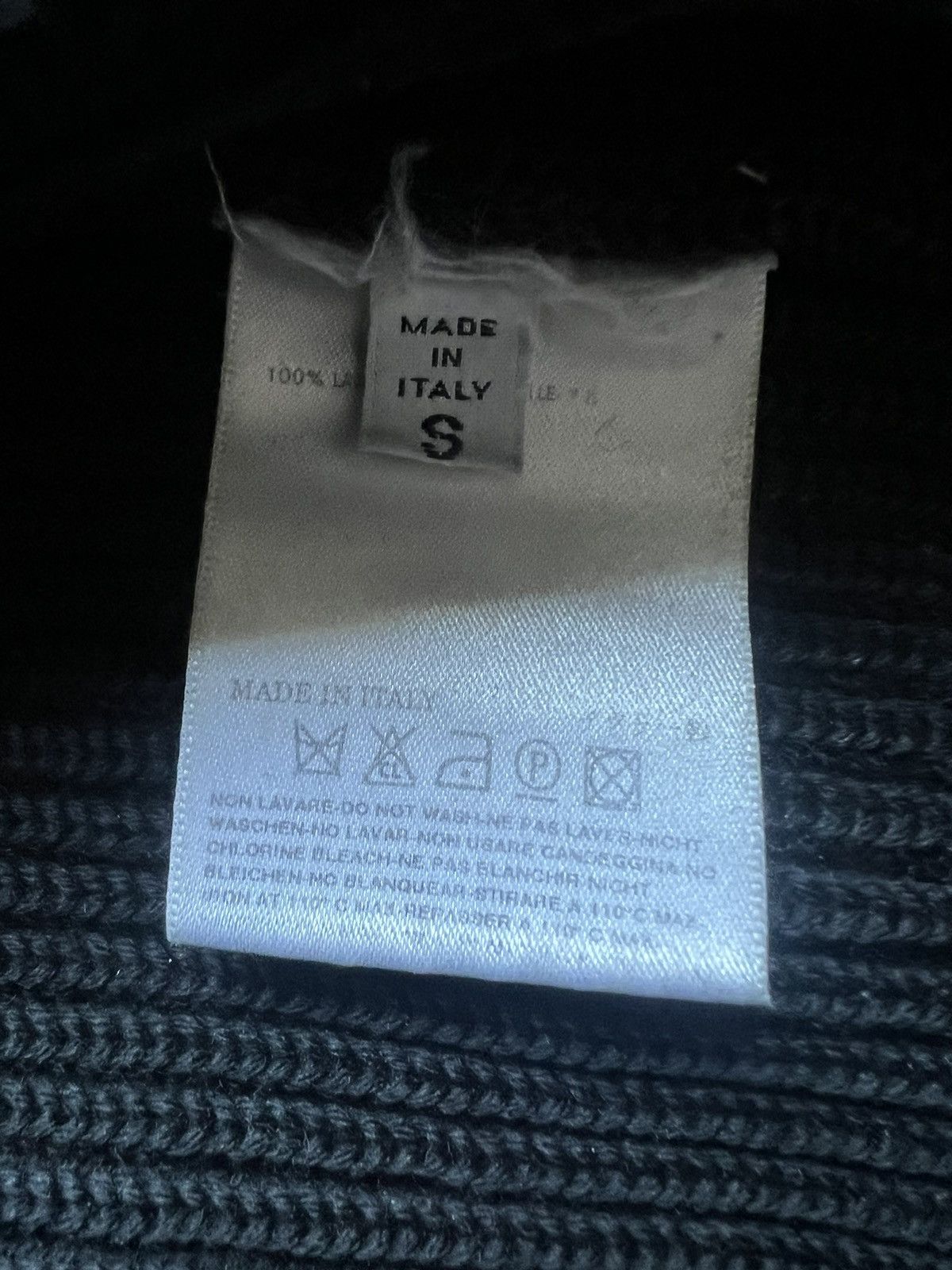 Maison Margiela 1990’s Dual Zip Heavy Knit Wool Polo Sweatshirt Size US S / EU 44-46 / 1 - 5 Thumbnail