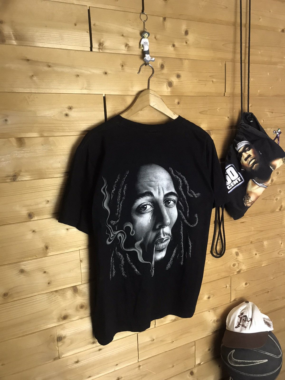 Band Tees Vintage Bob Marley t shirt Size US L / EU 52-54 / 3 - 8 Thumbnail