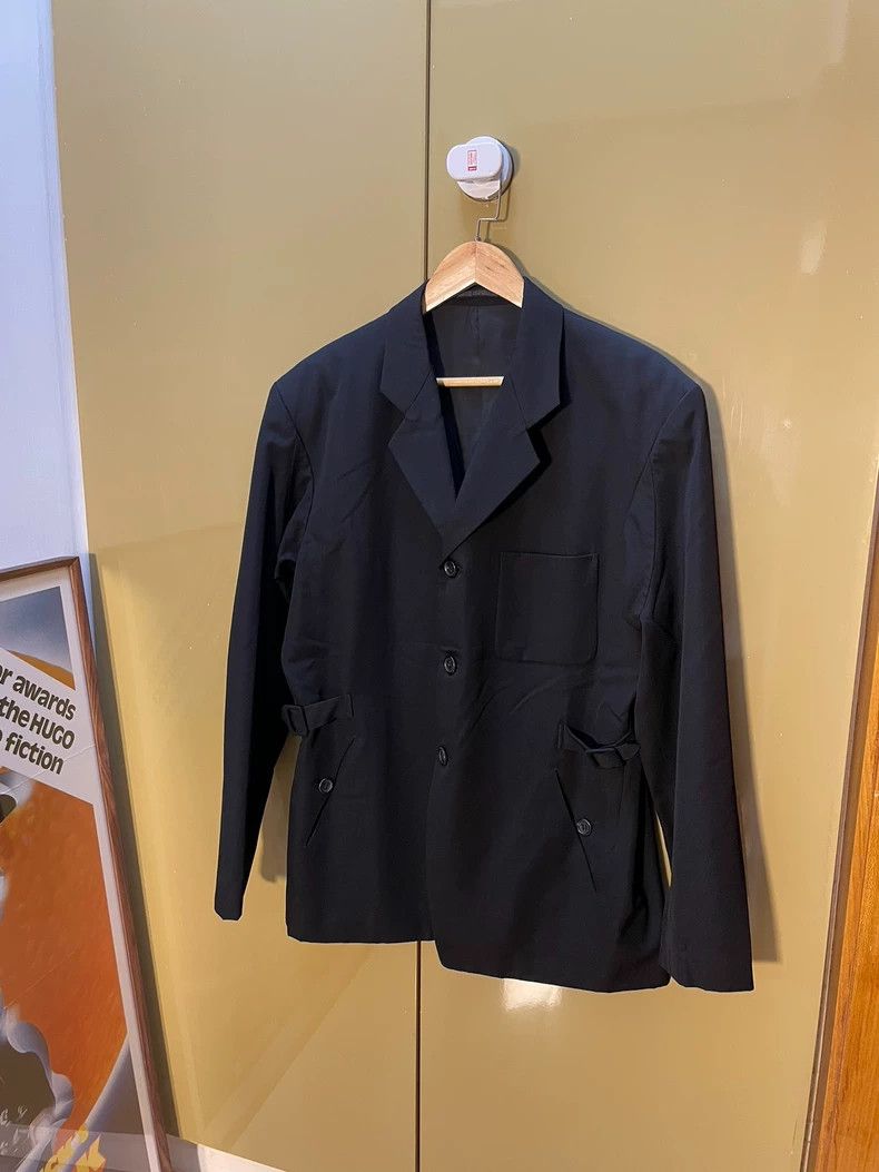Yohji Yamamoto Yohji Yamamoto size m 89 AW waist adjustment suit 2501-Next Size 38R - 3 Thumbnail