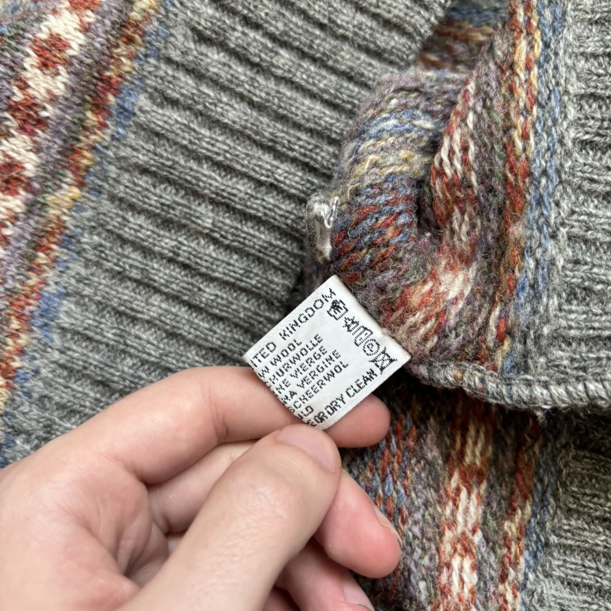 Vintage Vintage 70’s Pure Wool Knit Sweater Boxy Fit Size US M / EU 48-50 / 2 - 6 Thumbnail